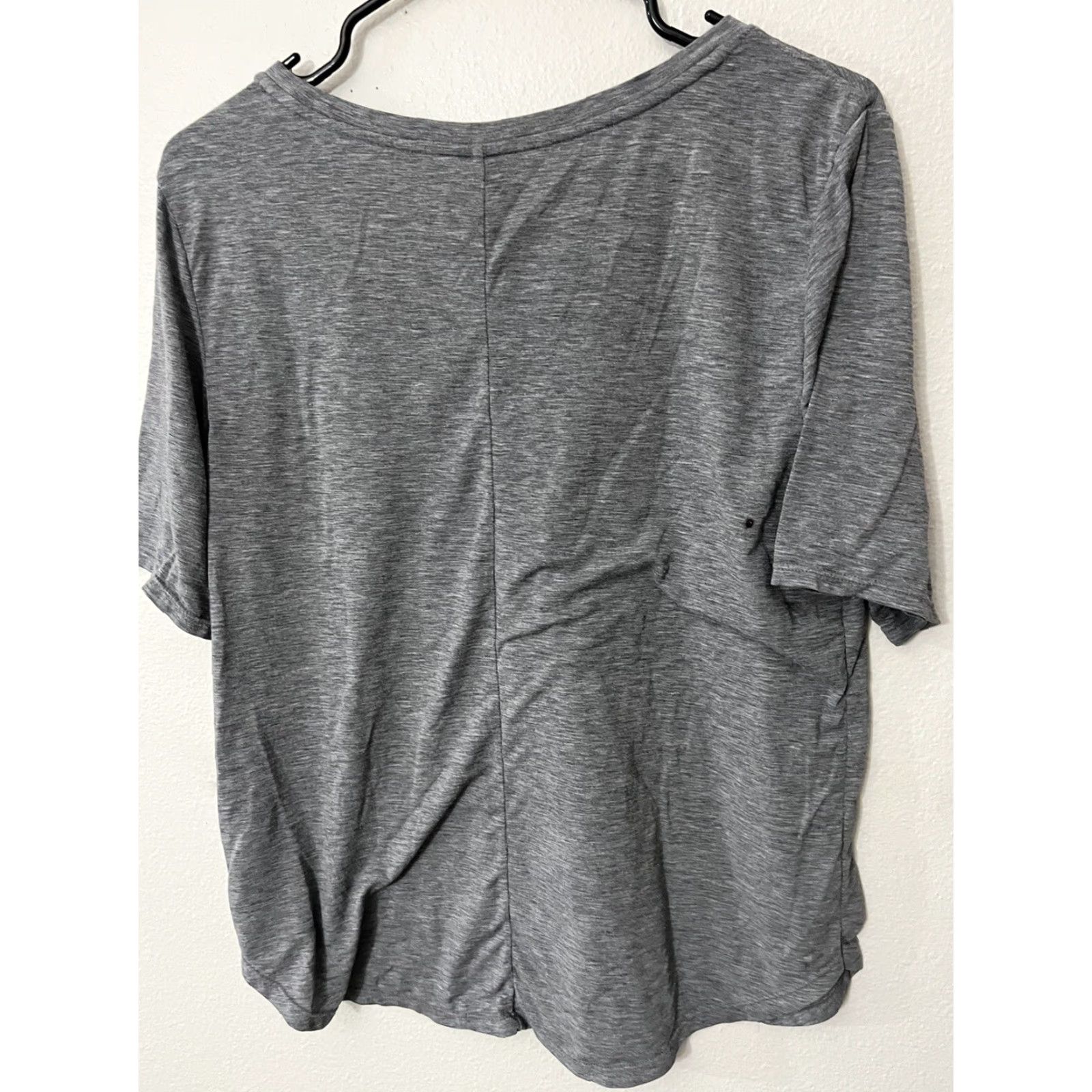 Vintage GAP FIT Women Gray Short Sleeve T-Shirt M Regular Spring Size M / US 6-8 / IT 42-44 - 3 Thumbnail