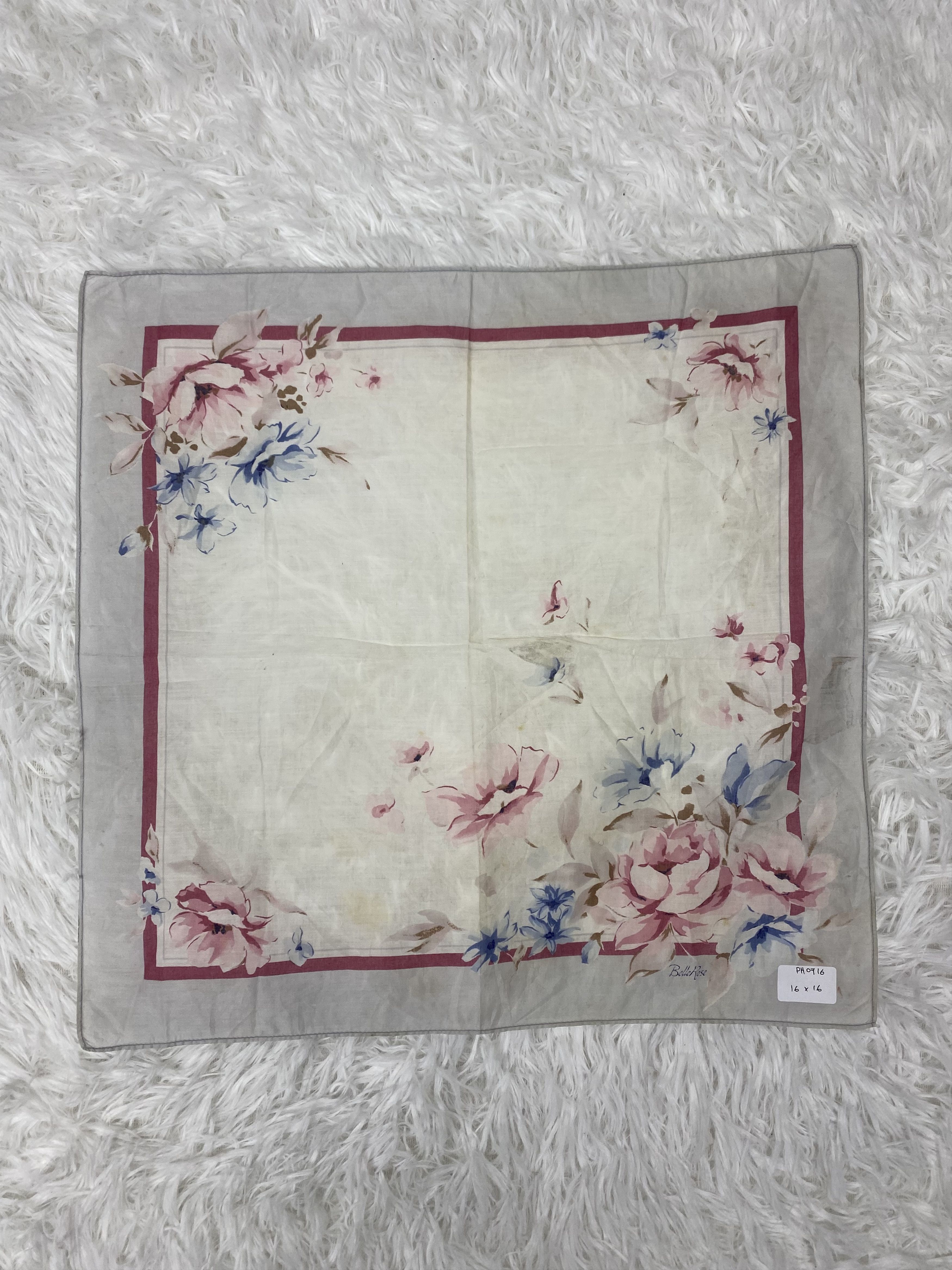 Bellerose × Vintage Vintage Bellerose Handkerchief Neckerchief PH0716 Size ONE SIZE - 3 Thumbnail