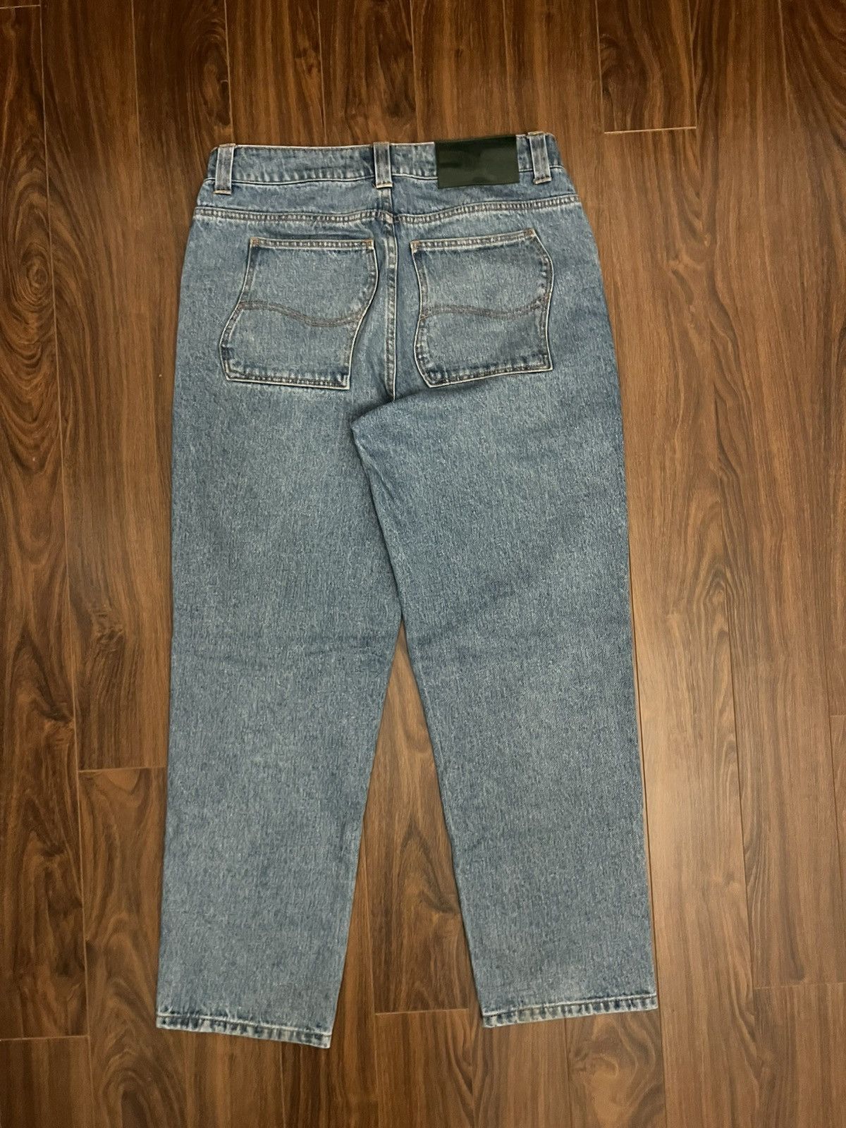 Dime Dime Montreal Classic Relaxed Blue Wash Jeans Size US 30 / EU 46 - 2 Thumbnail