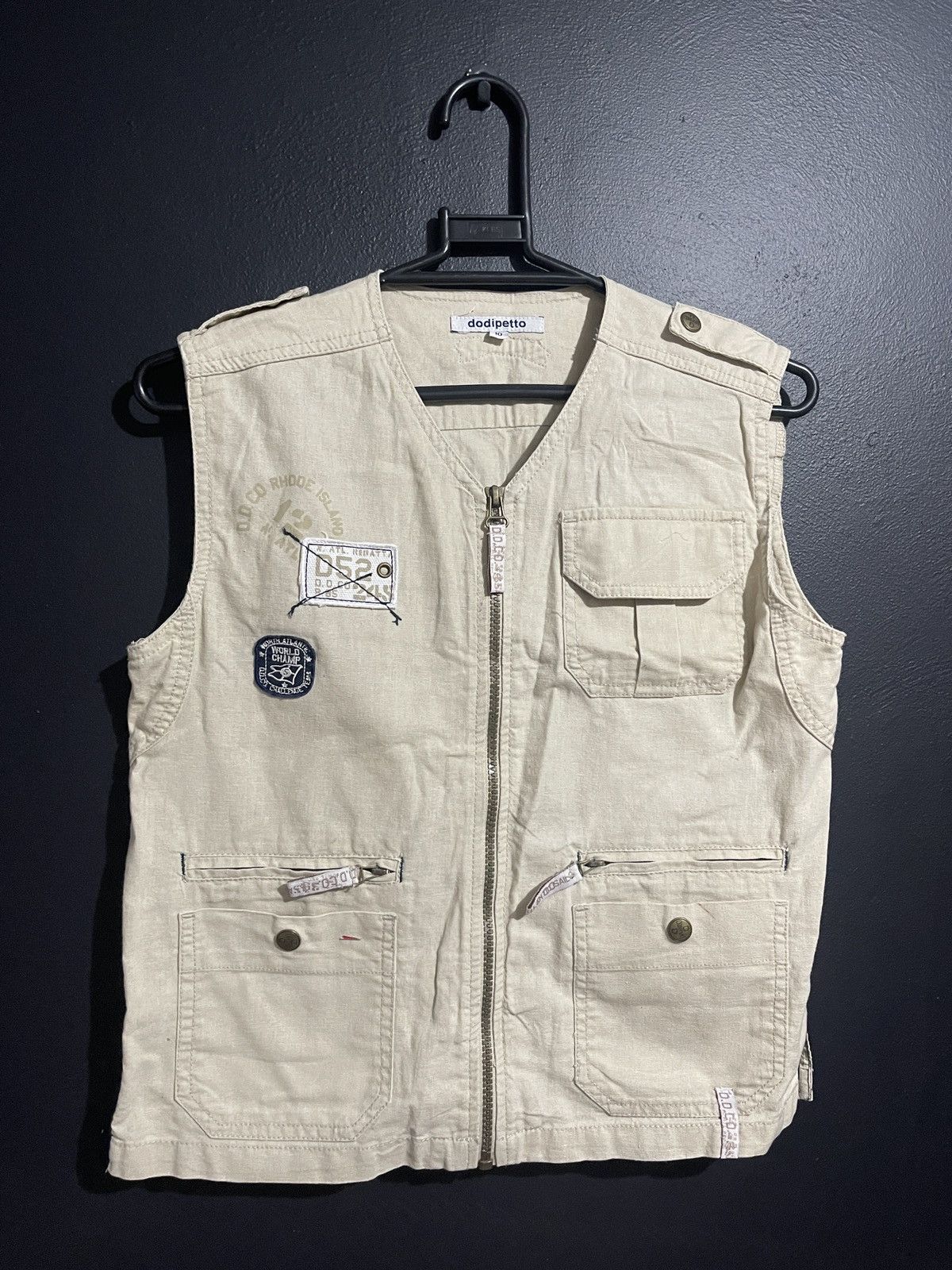 Other Beige utility Vest – Dodipetto Size US XXS / EU 40 - 1 Thumbnail