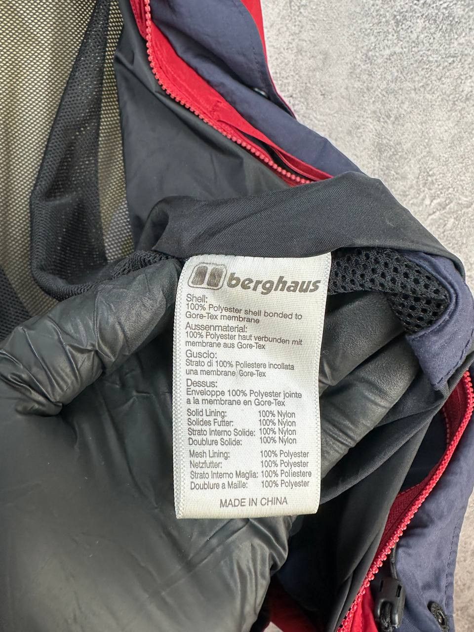 Berghaus Berghaus Gore-Tex Hooded Outdoor Jacket Red Waterproof Size XL / US 12-14 / IT 48-50 - 20 Thumbnail