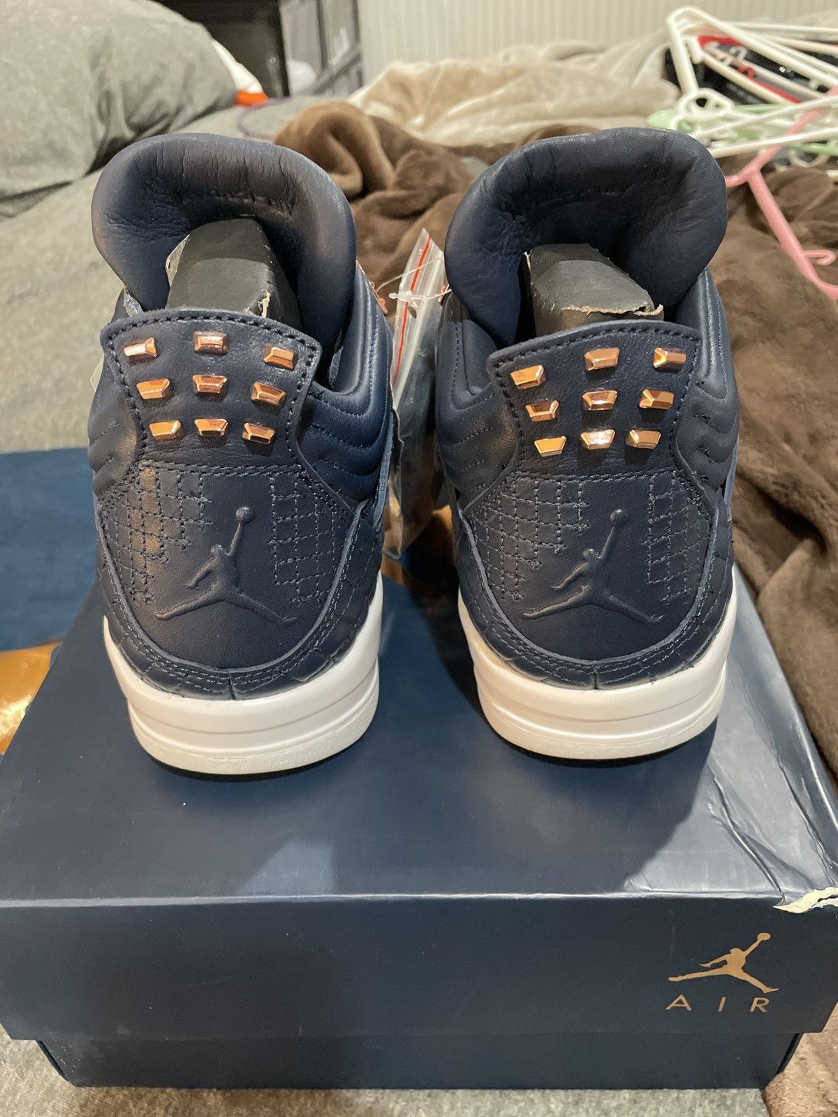 Jordan Brand Air Jordan 4 Premium Obsidian Size 11 Size US 11 / EU 44 - 4 Thumbnail