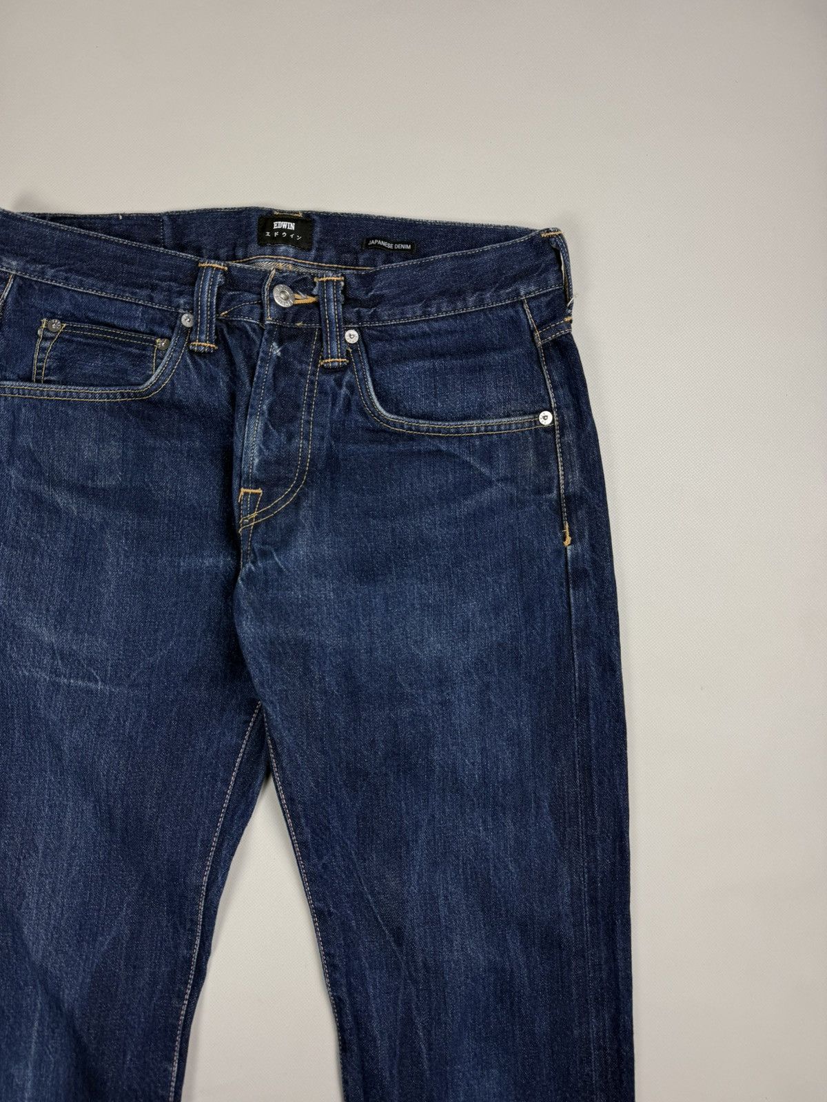 Edwin Edwin ED-55 Regular Tapered Rainbow Selvedge Denim Jeans Size US 31 - 7 Thumbnail