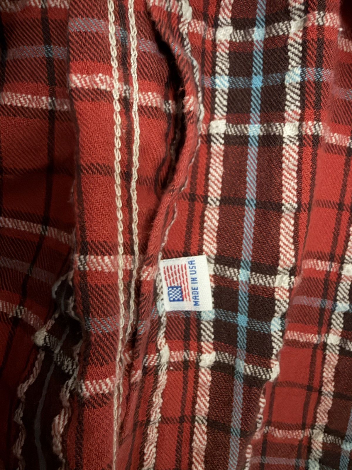 Steven Alan Steven Alan Store Exclusive Red Flannel Shirt Size US M / EU 48-50 / 2 - 4 Thumbnail
