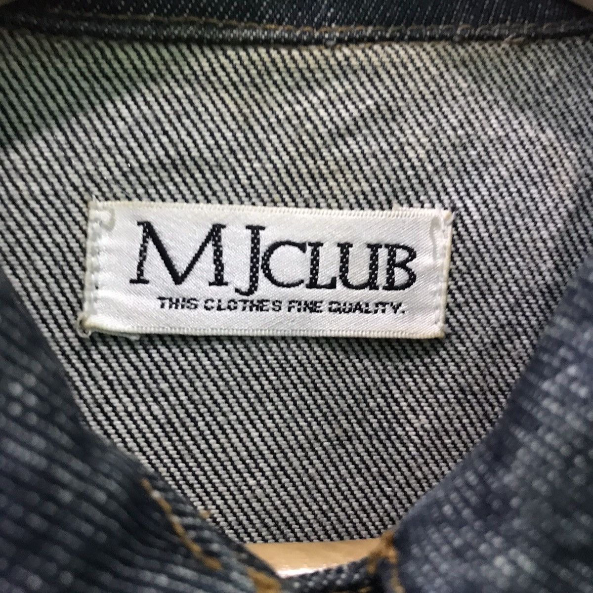 Japanese Brand Japanese Brand MJ Club Denim Jacket Size S / US 4 / IT 40 - 4 Thumbnail