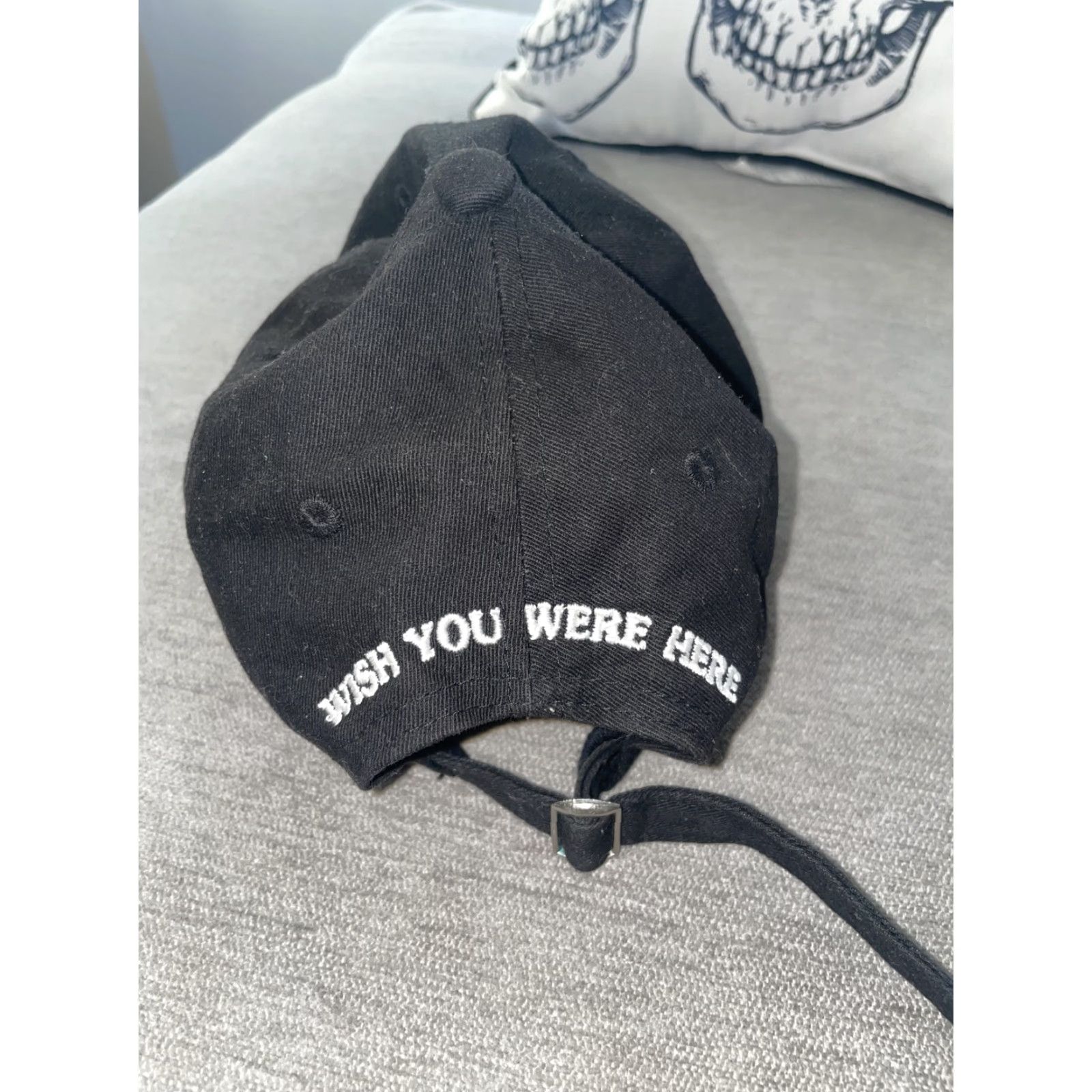 Travis Scott ASTROWORLD Dad Hat Promotional 2018 Black Adjustable Cotton Unisex Adults One Size Baseball Cap Size ONE SIZE - 2 Thumbnail