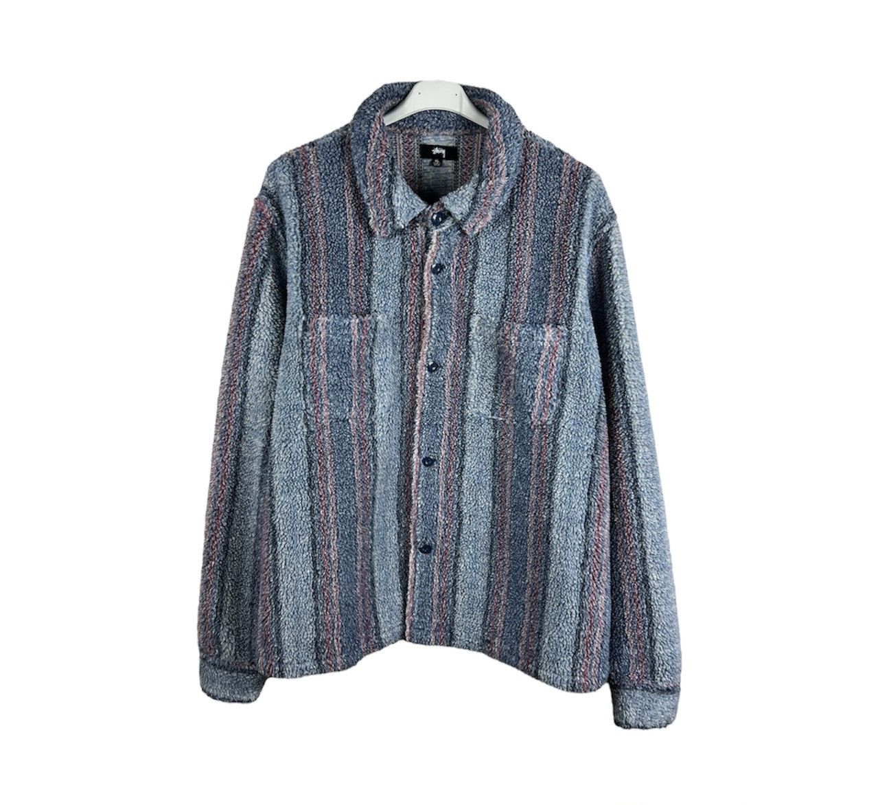 ジャケット・アウター Stussy Paisley Sherpa Big-Paisley-Full-Zip-Sherpa-