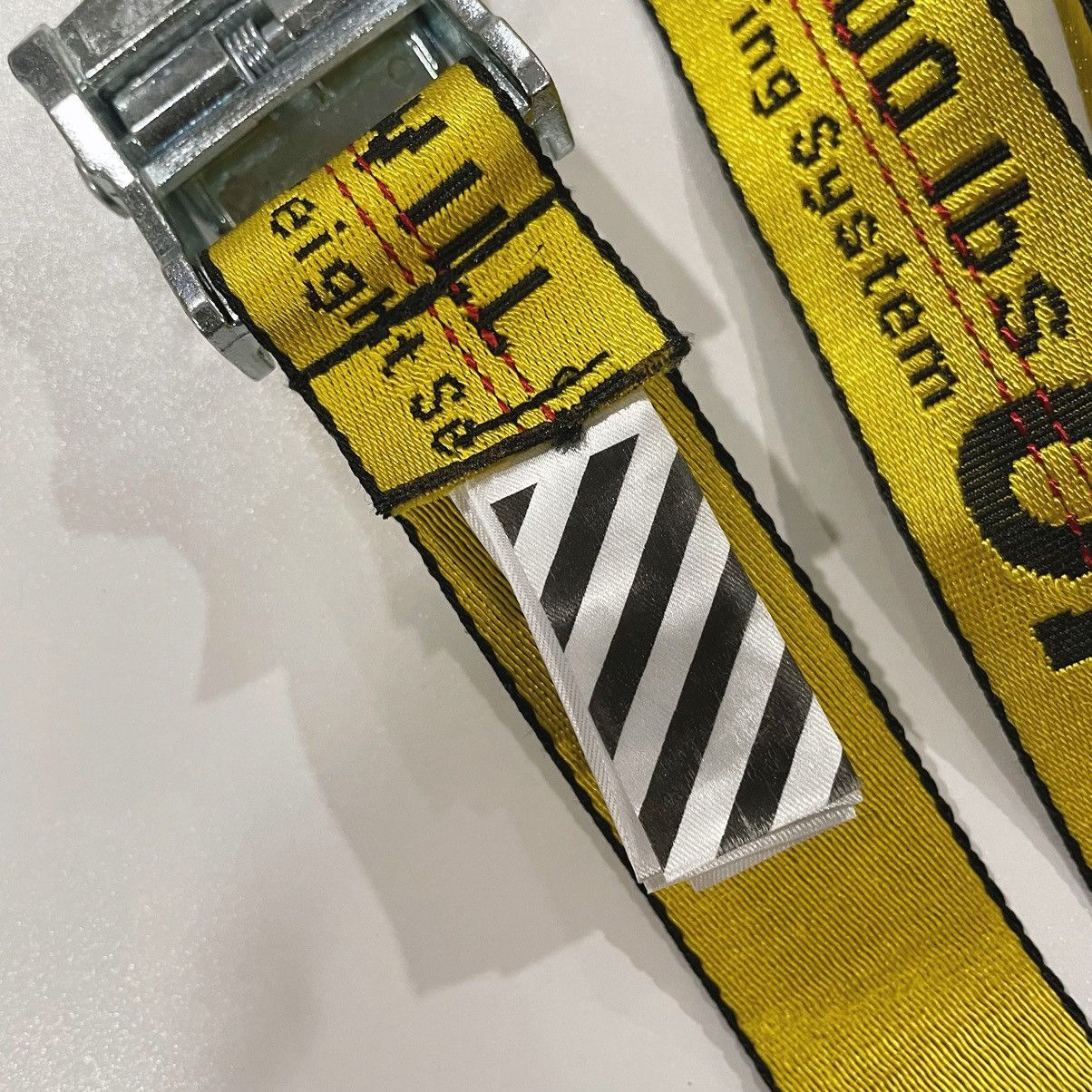 Off-White Off-White yellow industrial belt 200cm Size ONE SIZE - 7 Thumbnail