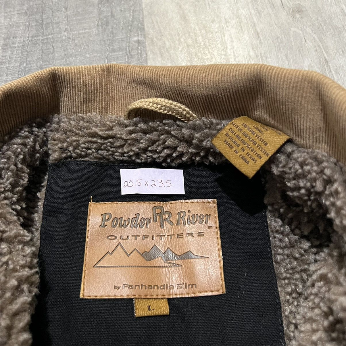 Panhandle Slim Powder River Outfitters Arrow Pocket Sherpa Western Jacket Size L / US 10 / IT 46 - 4 Thumbnail
