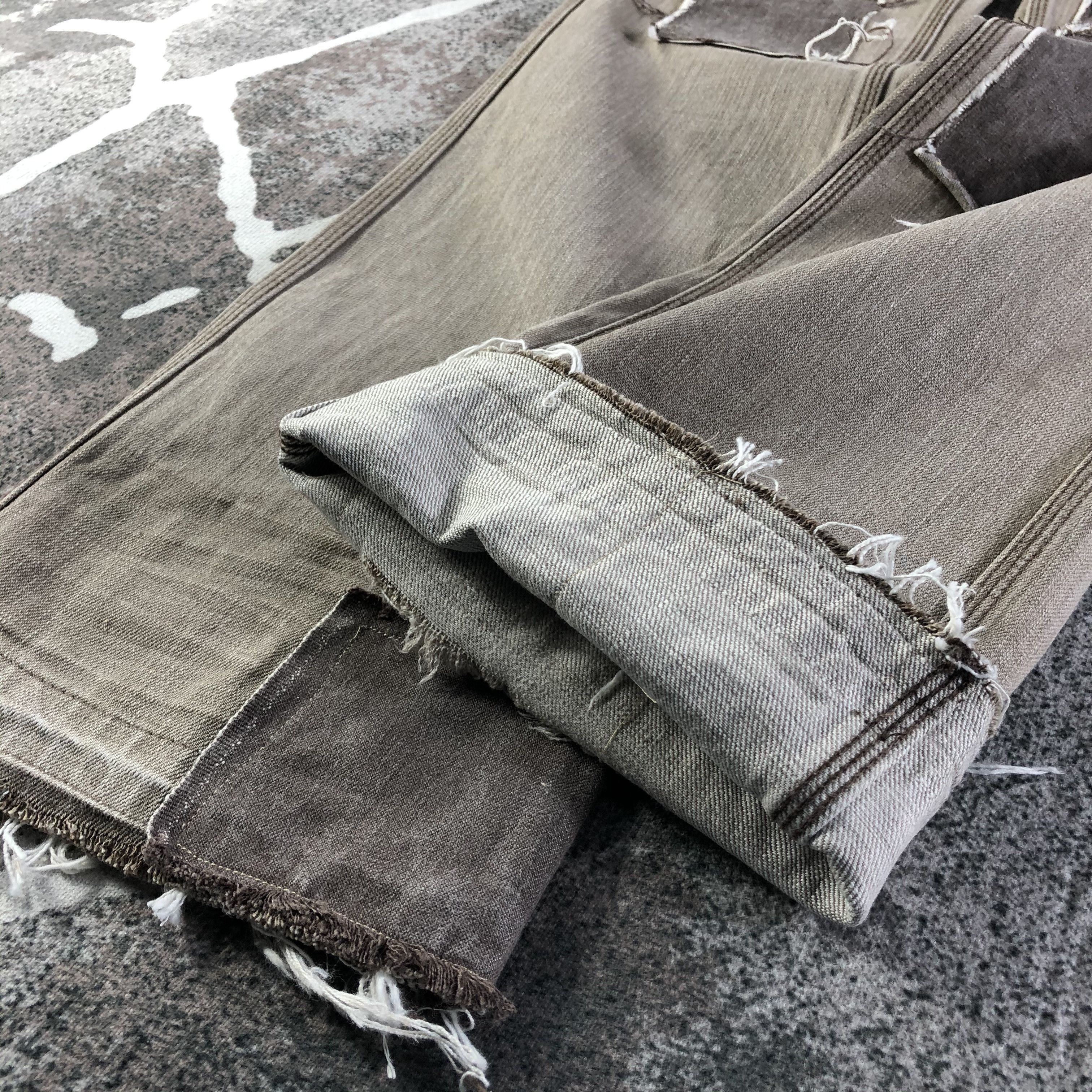 Nicole Club Nicole Club Patchwork Snake Skin Jeans Rework Denim Size US 30 / EU 46 - 7 Thumbnail