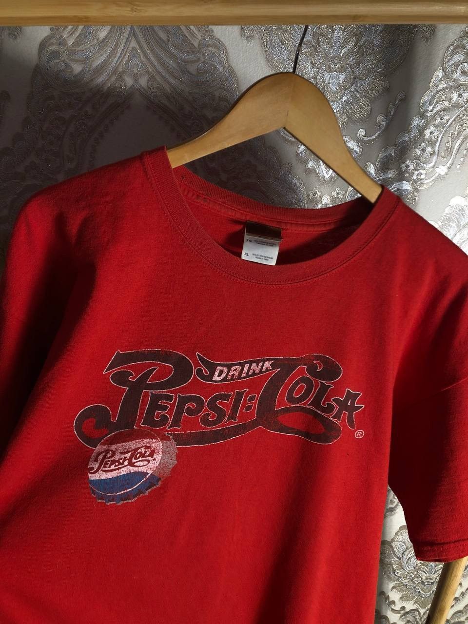Pepsi × Vintage VERY RARE PEPSI COLA DRINK T-SHIRT BIG LOGO Y2K 90s RETRO Size US XL / EU 56 / 4 - 2 Thumbnail