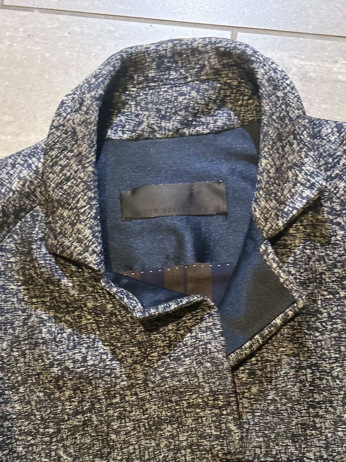 Haider Ackermann Haider Ackermann Tweed Double-Breasted coat Size S / US 4 / IT 40 - 4 Thumbnail