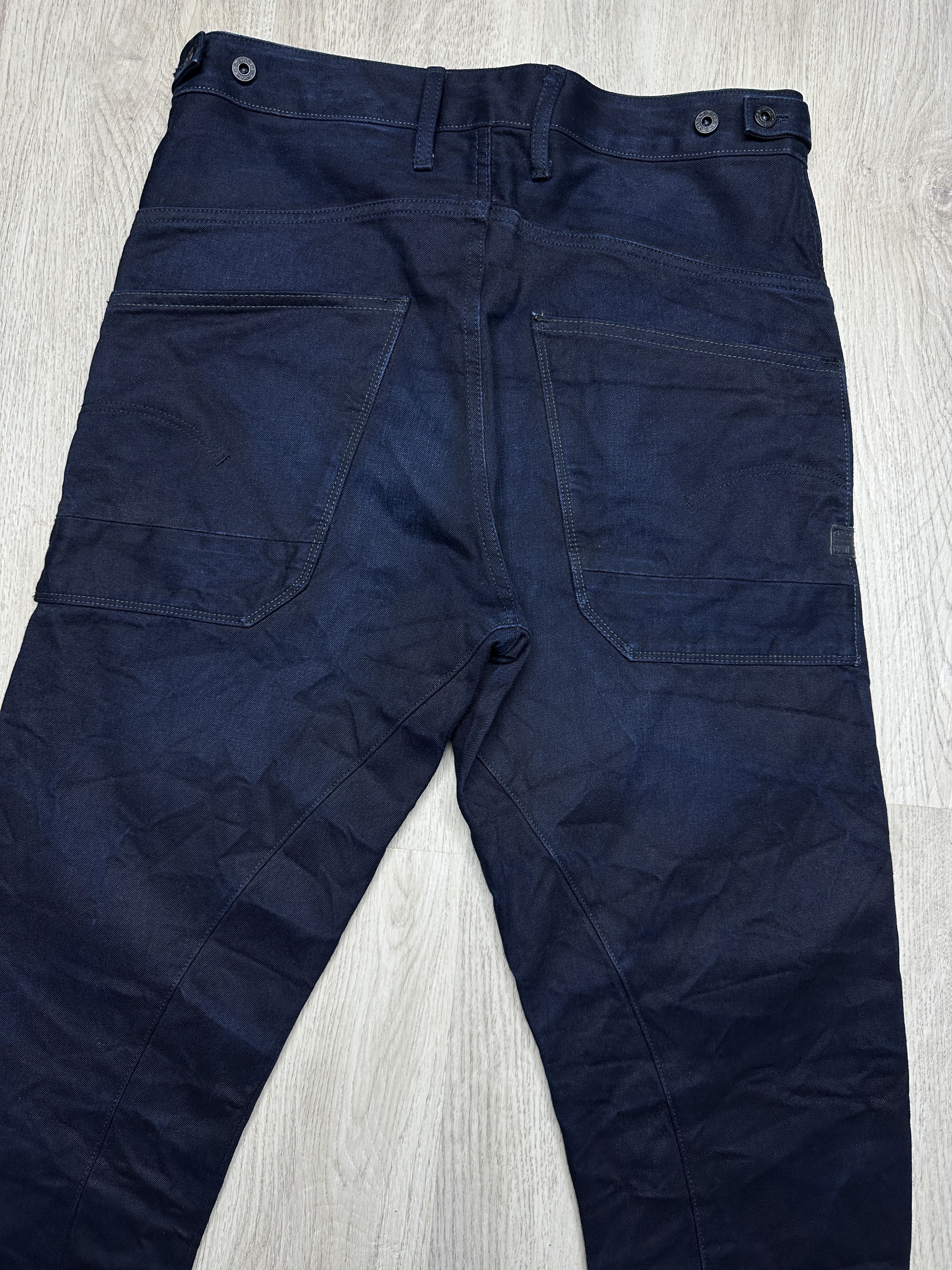 G-Star G Star Raw Mens Davin 3D Loose Tapered Denim Pants Jeans Size US 30 / EU 46 - 7 Thumbnail