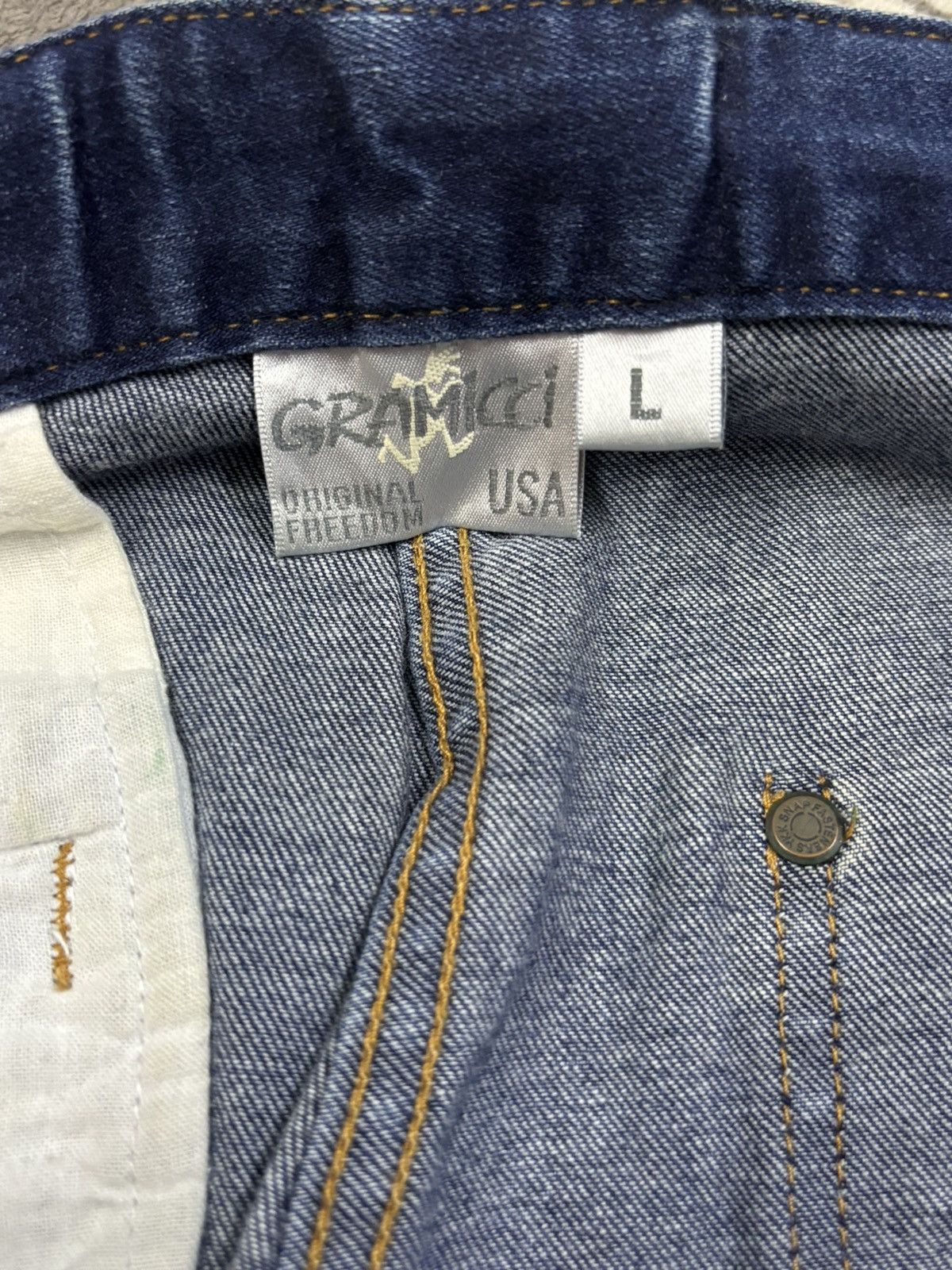 Gramicci × URBAN RESEARCH DOORS Vintage Gramicci x Urban Research Doors Blue Denim Jeans Size US 32 / EU 48 - 19 Thumbnail