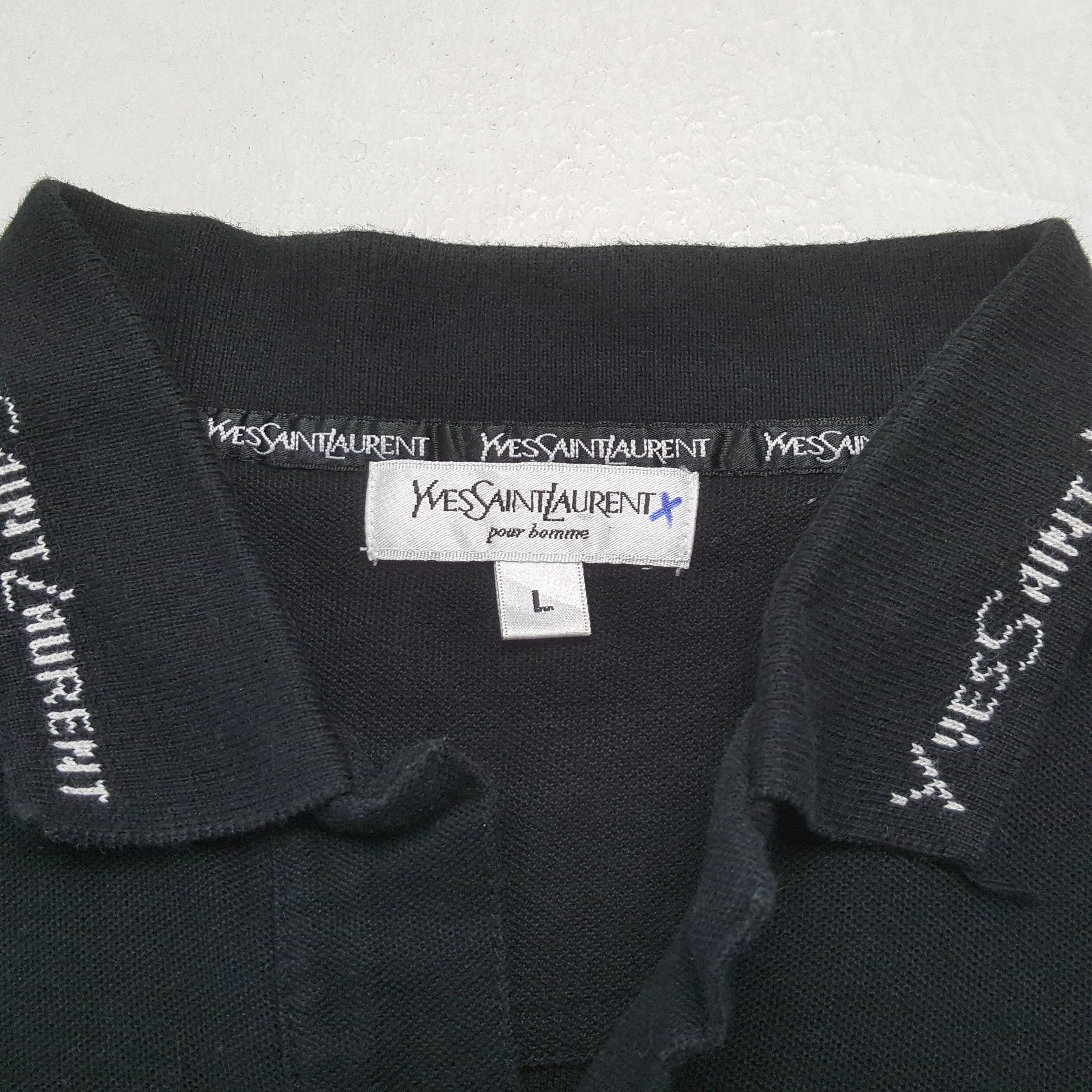 Yves Saint Laurent Vintage Yves Saint Laurent Luxury Italy Brand Shirt C301N42 Size US M / EU 48-50 / 2 - 4 Thumbnail