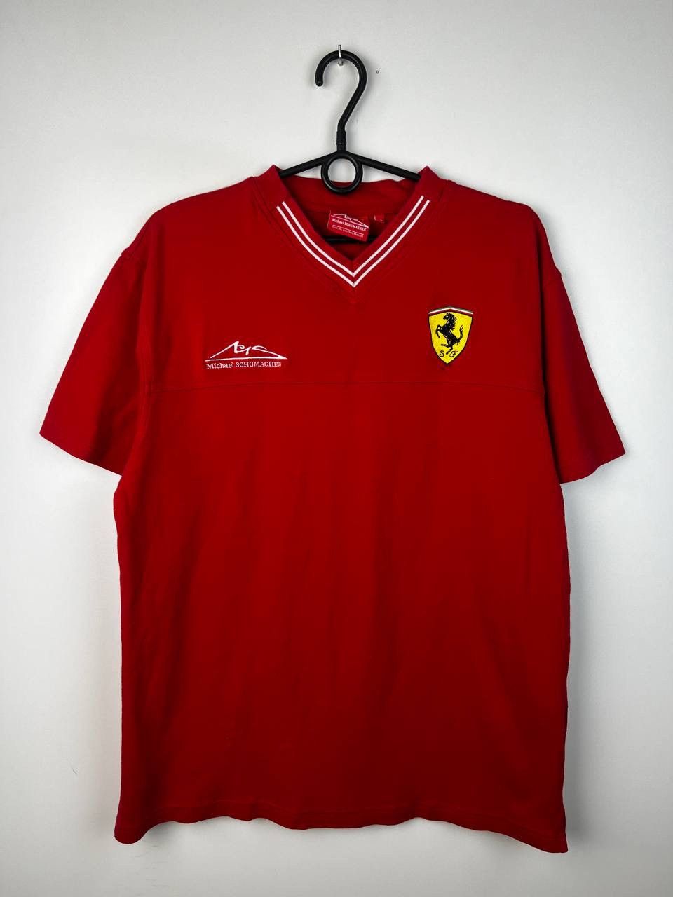 Vintage Ferrari Michael Schumacher 99 racing vintage t-shirt size XL Size US XL / EU 56 / 4 - 1 Thumbnail