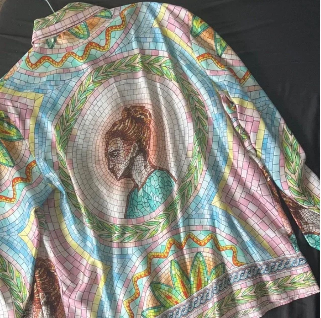 Casablanca Casablanca Mosaics Grecques Silk Shirl Size US L / EU 52-54 / 3 - 2 Thumbnail