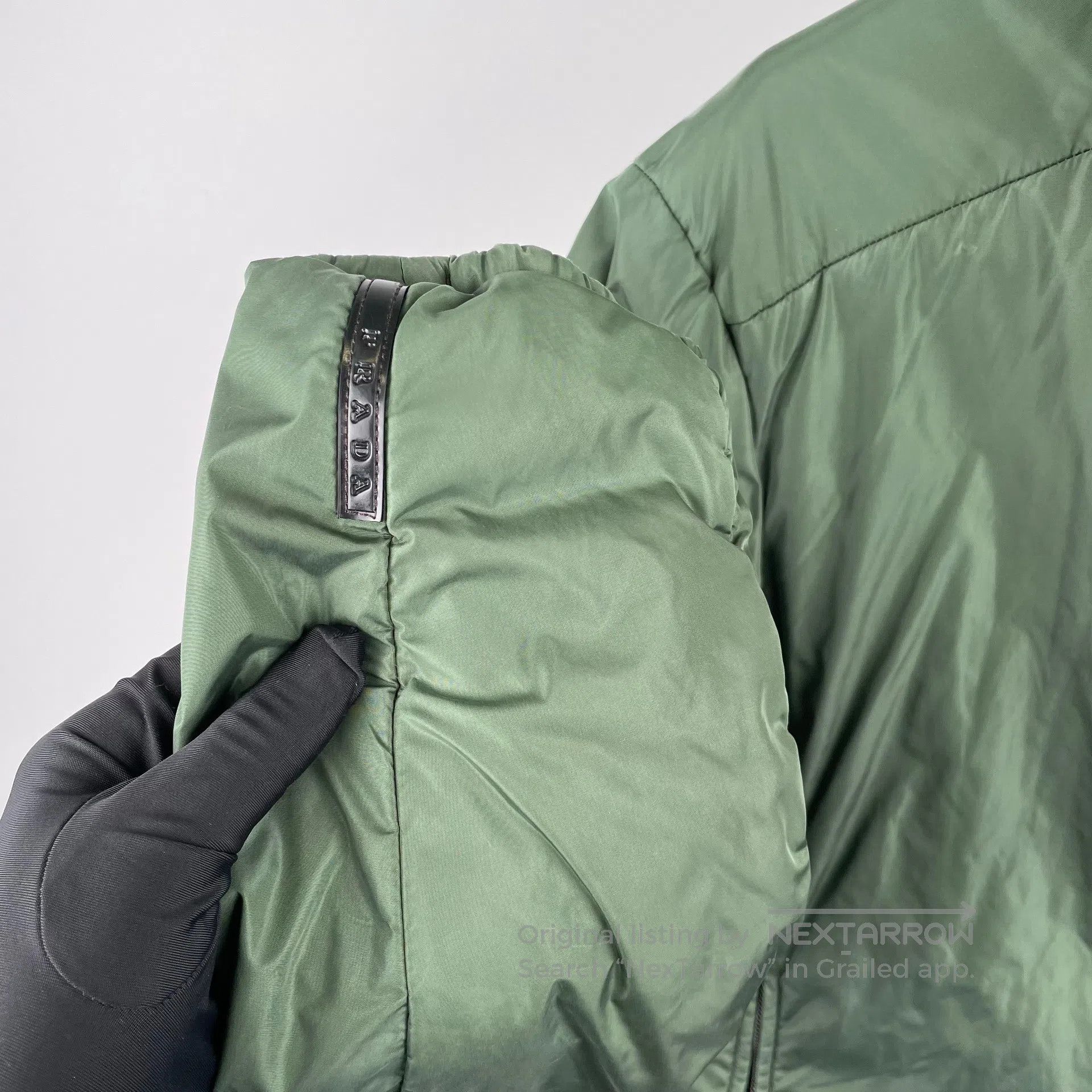 Prada Prada Green men's reversible down and cotton padded coat s Size US S / EU 44-46 / 1 - 5 Thumbnail