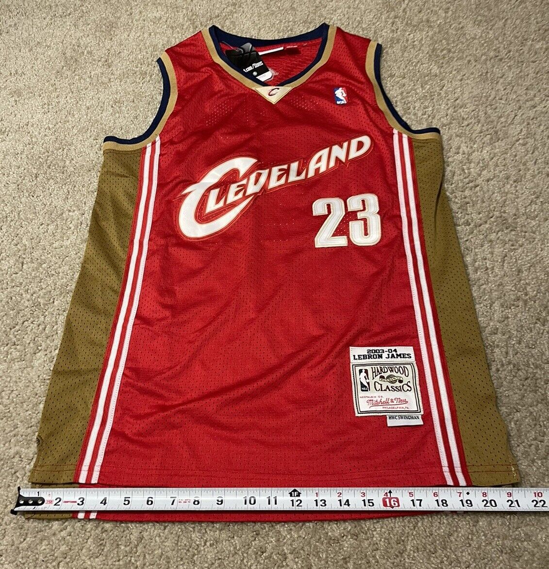 Mitchell & Ness × NBA × Vintage Mitchell & Ness James Cleveland Cavaliers Jersey XL / 48 Size US M / EU 48-50 / 2 - 8 Thumbnail