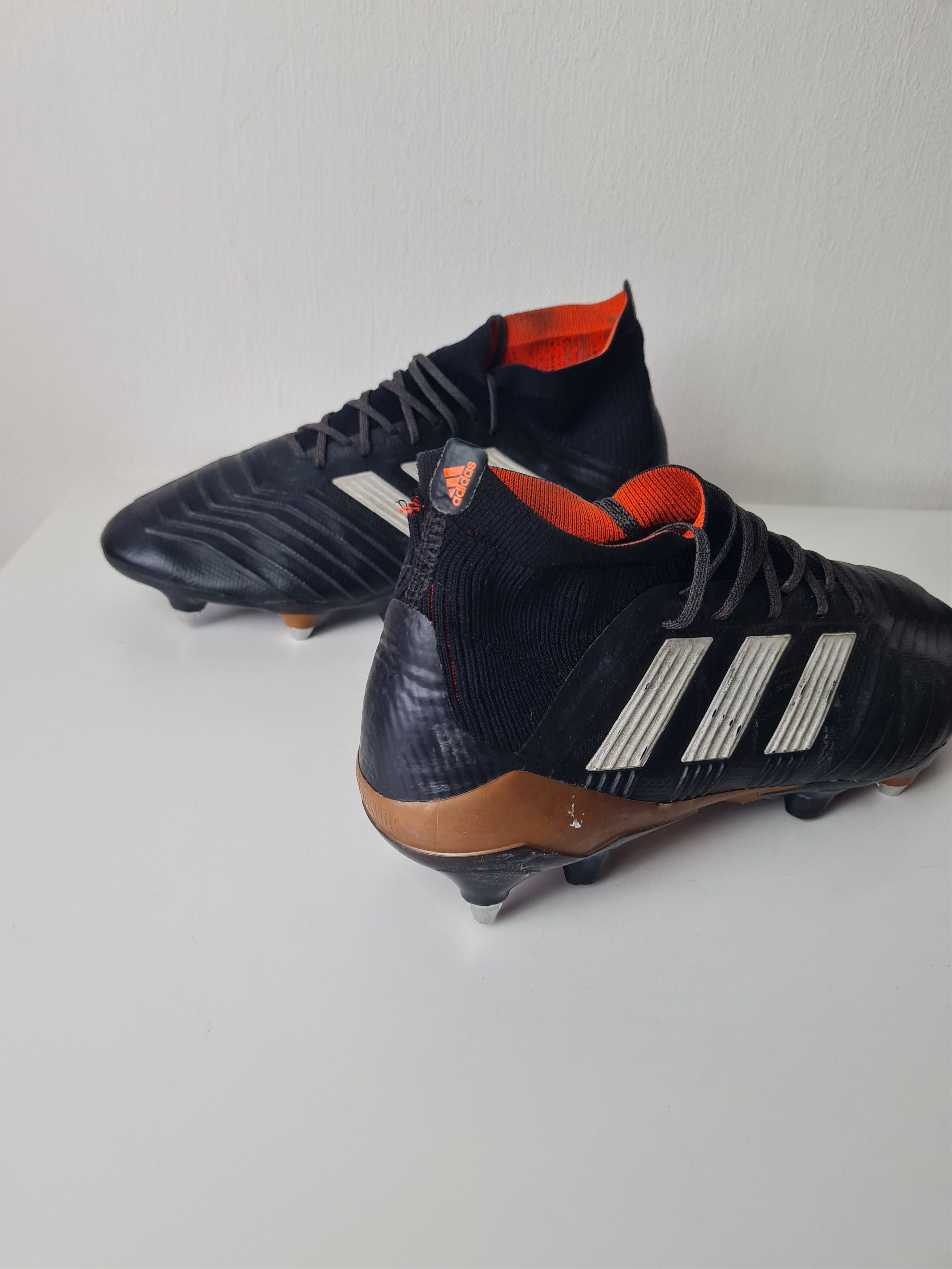 Adidas Football Soccer Boots Adidas Predator SG black Cleats UK8 Size US 9 / EU 42 - 6 Thumbnail