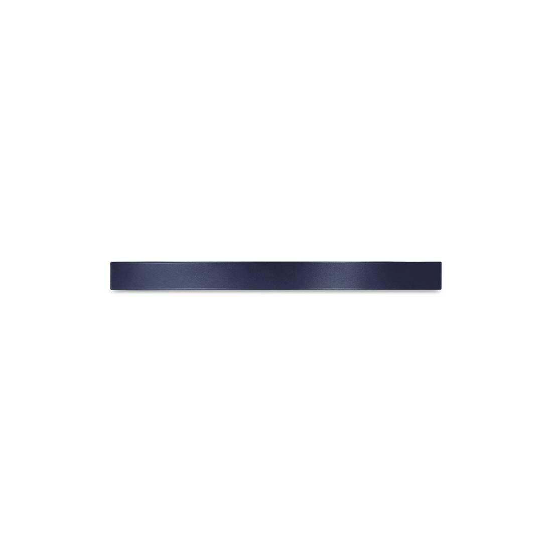 Balenciaga o1bcso1str0425 Size: 75 / BB Large Belt in Dark Blue Size 30 - 2 Thumbnail