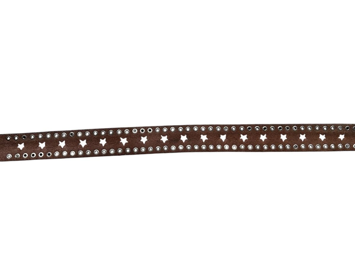 Vintage Vintage 90s Studded Leather Belt Size ONE SIZE - 8 Thumbnail