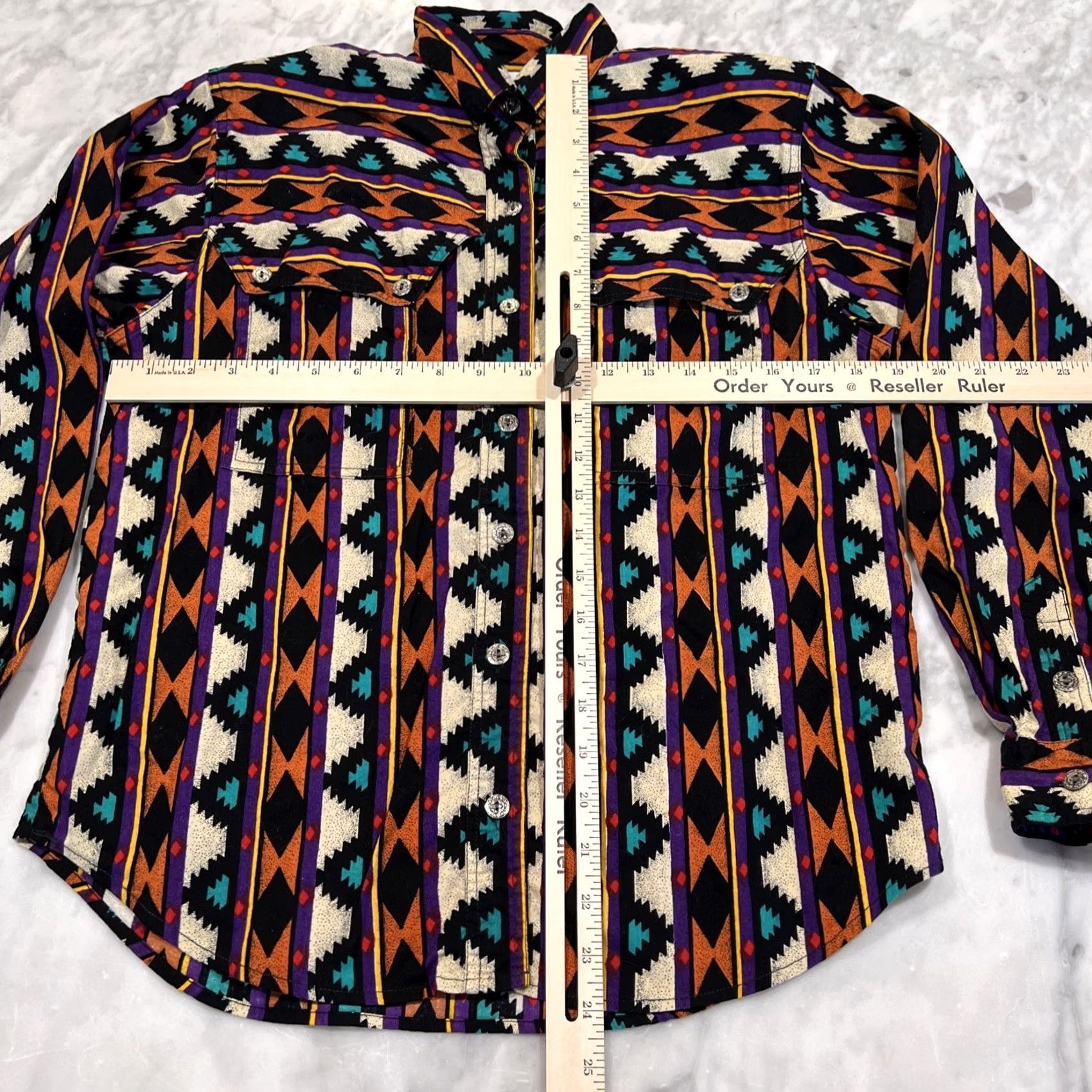 Cody James VINTAGE Cody James Shirt Women's Small Long Sleeve Southwest Country Core Button-Up Size S / US 4 / IT 40 - 5 Thumbnail
