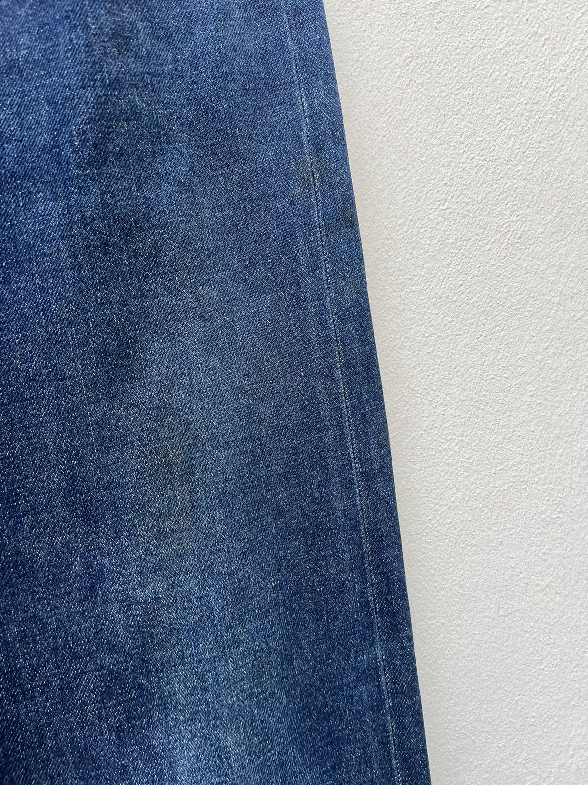 45rpm Vintage 90s 45rpm Japan Mud Denim Straight Leg Jeans Size US 32 / EU 48 - 14 Thumbnail