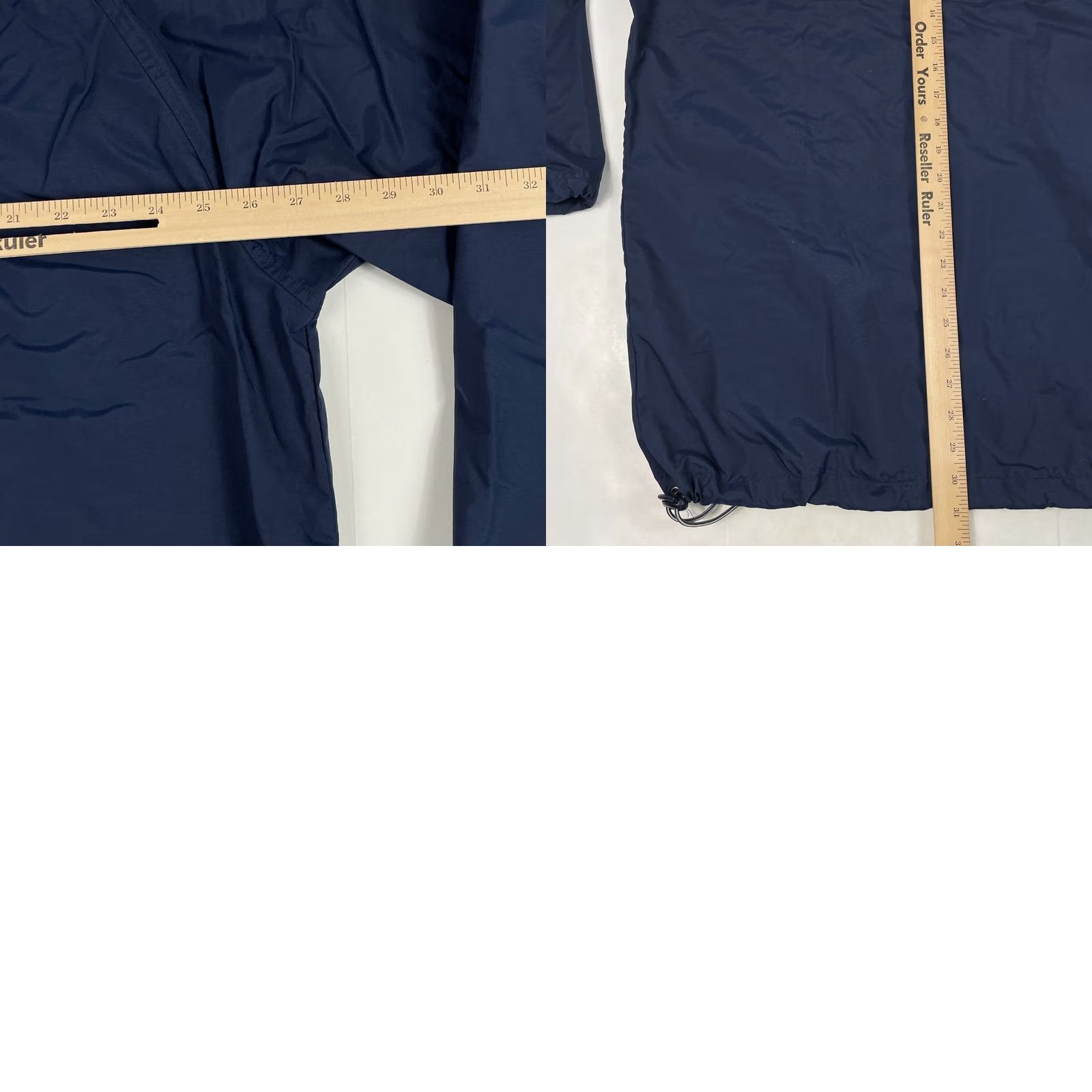 Nike VINTAGE Nike Jacket Men Extra Large Blue Track 1/4 Zip Anorak Hood Center Swoosh Size US XL / EU 56 / 4 - 9 Thumbnail