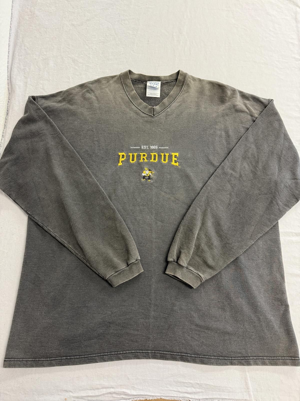 Designer Vtg Purdue University Crewneck - Purdue Pete Sweatshirt XXL Size US XXL / EU 58 / 5 - 1 Thumbnail