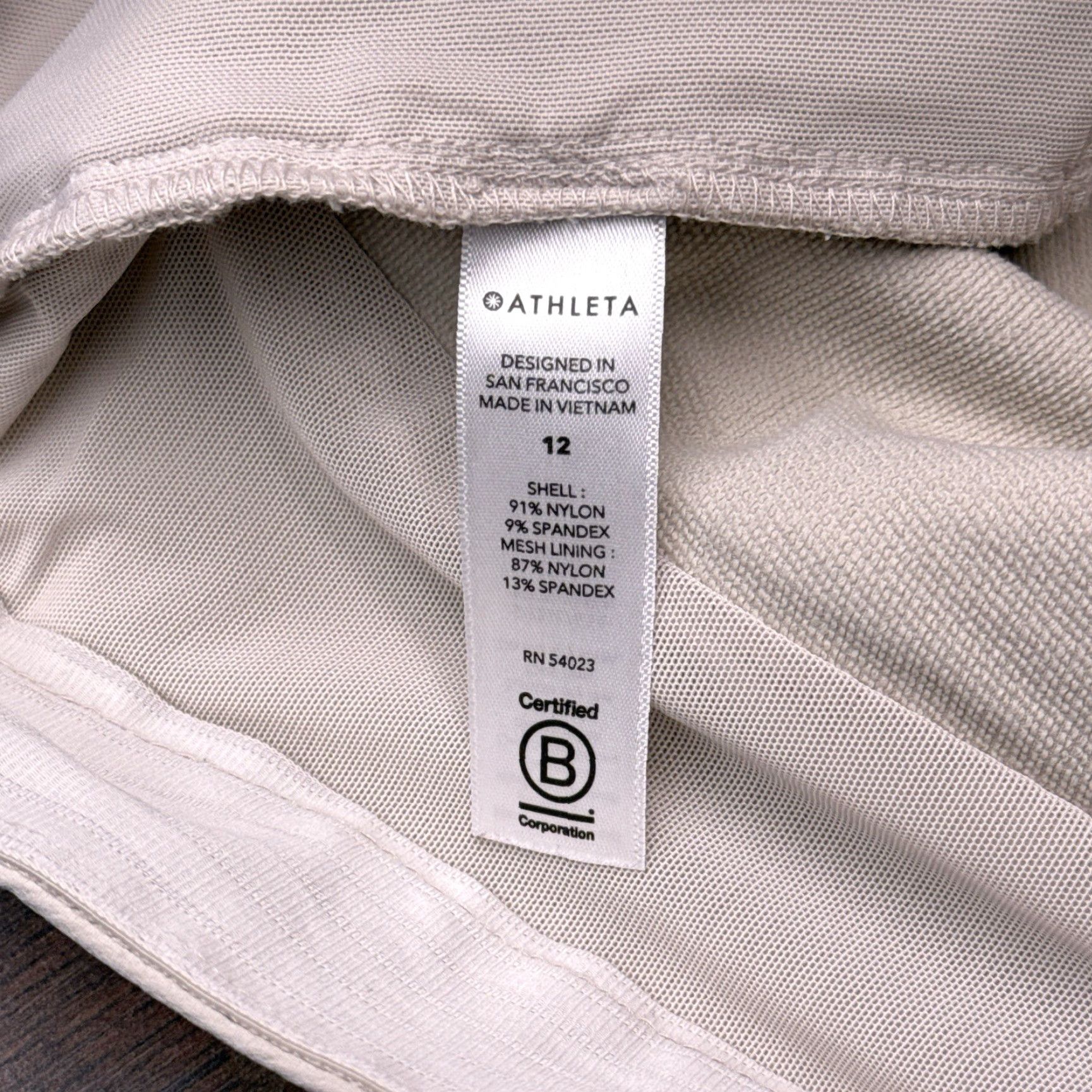 Athleta Athleta Wander Stash Skinny Pants Womens 12 Tan Mid Rise Stretch Size 34" / US 12 / IT 48 - 6 Thumbnail