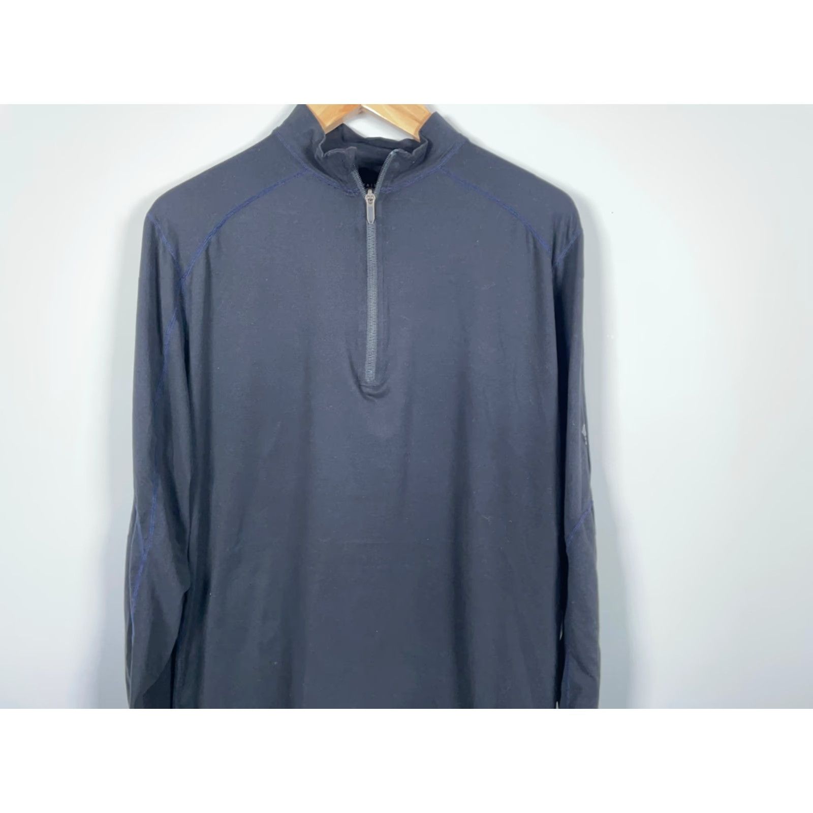 Mountain Hardwear Mountain Hardwear Shirt Men's XL Black 1/4 Zip Lightweight Hiking Outdoor Sports Pullover Casual Activewear Size US XL / EU 56 / 4 - 4 Thumbnail