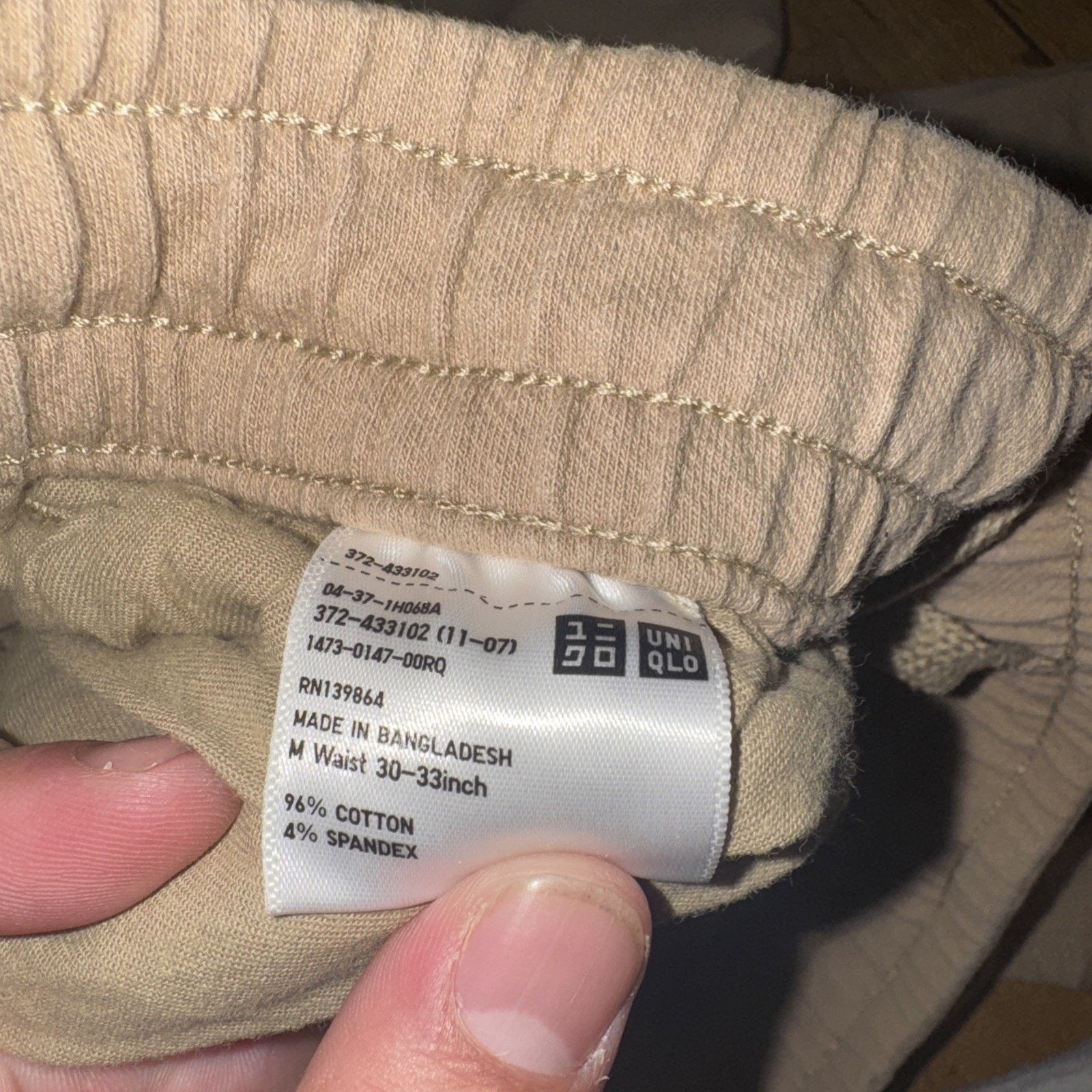 Uniqlo Uniqlo Cotton Smart Pants Tan 30x27 Size US 30 / EU 46 - 5 Thumbnail
