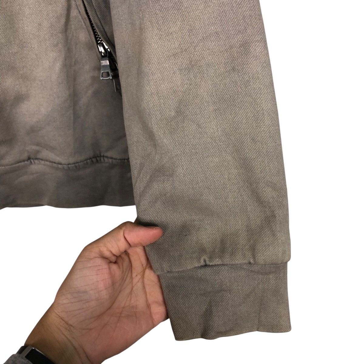In The Attic In The Attic Archive Diagonal Zip System Hoodie Patina Fade Size US M / EU 48-50 / 2 - 17 Thumbnail