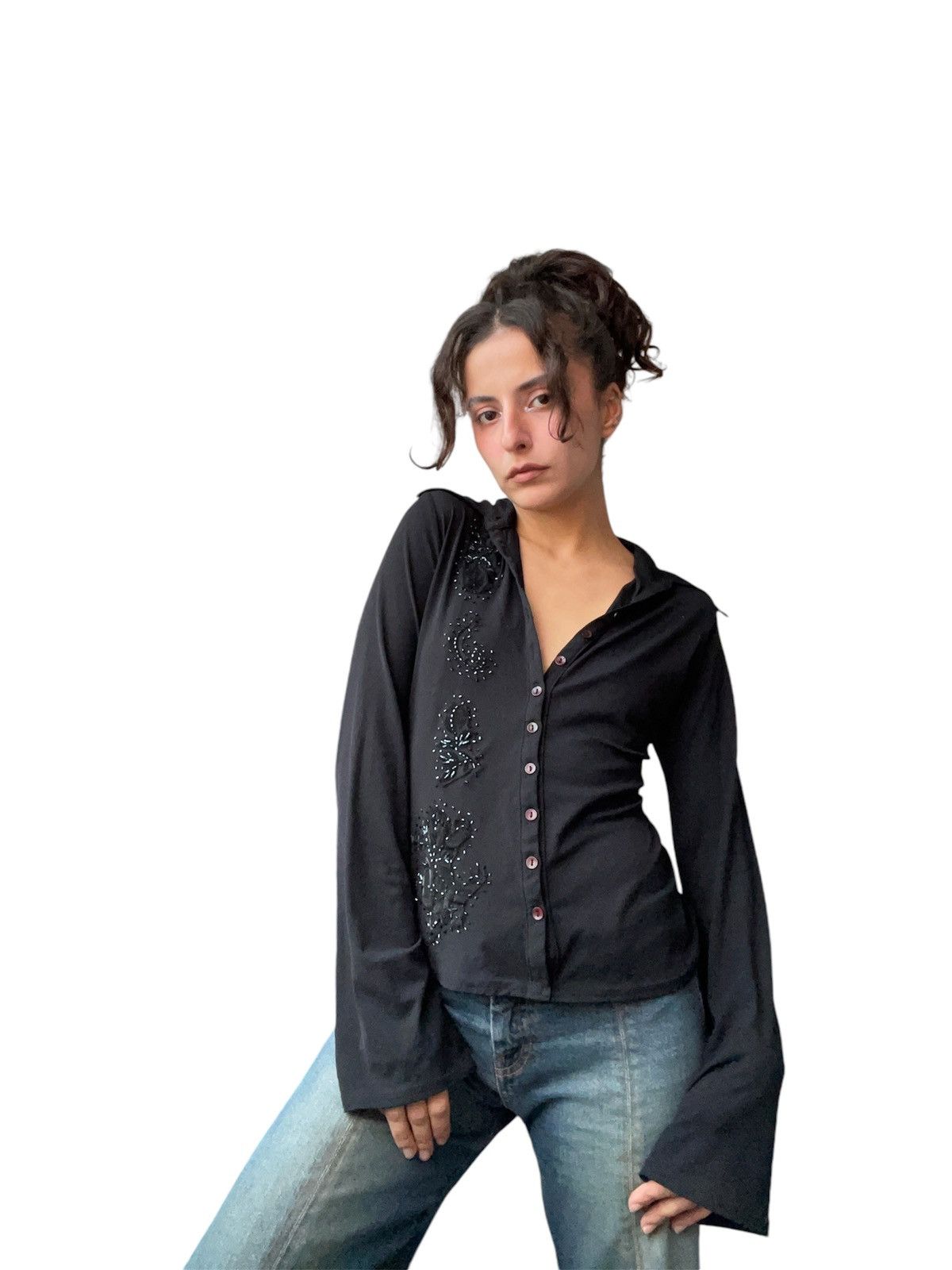 Vintage y2k Adil Isik shirt Size L / US 10 / IT 46 - 1 Thumbnail