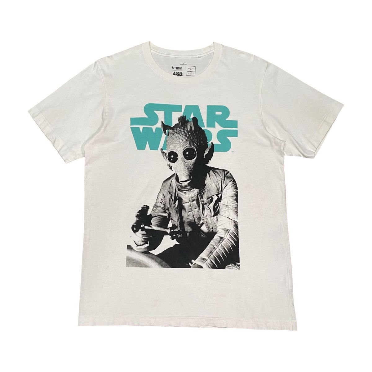 Japanese Brand × Nigo × Star Wars STAR WARS GREEDO DESIGNED BY NIGO T SHIRT Size US L / EU 52-54 / 3 - 1 Thumbnail