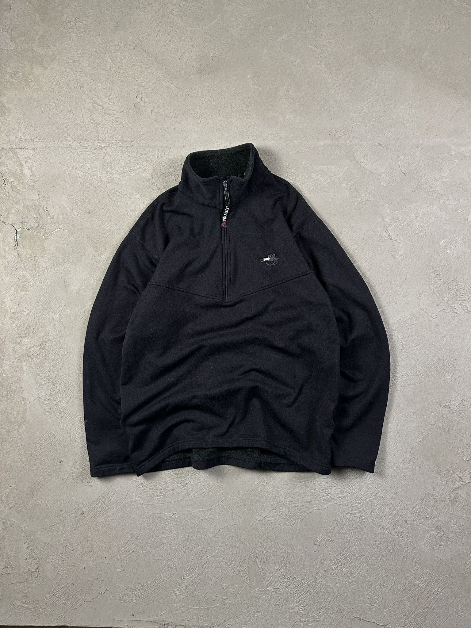 Haglofs 90s Vintage Haglofs Thermal Trekking Quaterzip Longsleeve Size US S / EU 44-46 / 1 - 1 Thumbnail