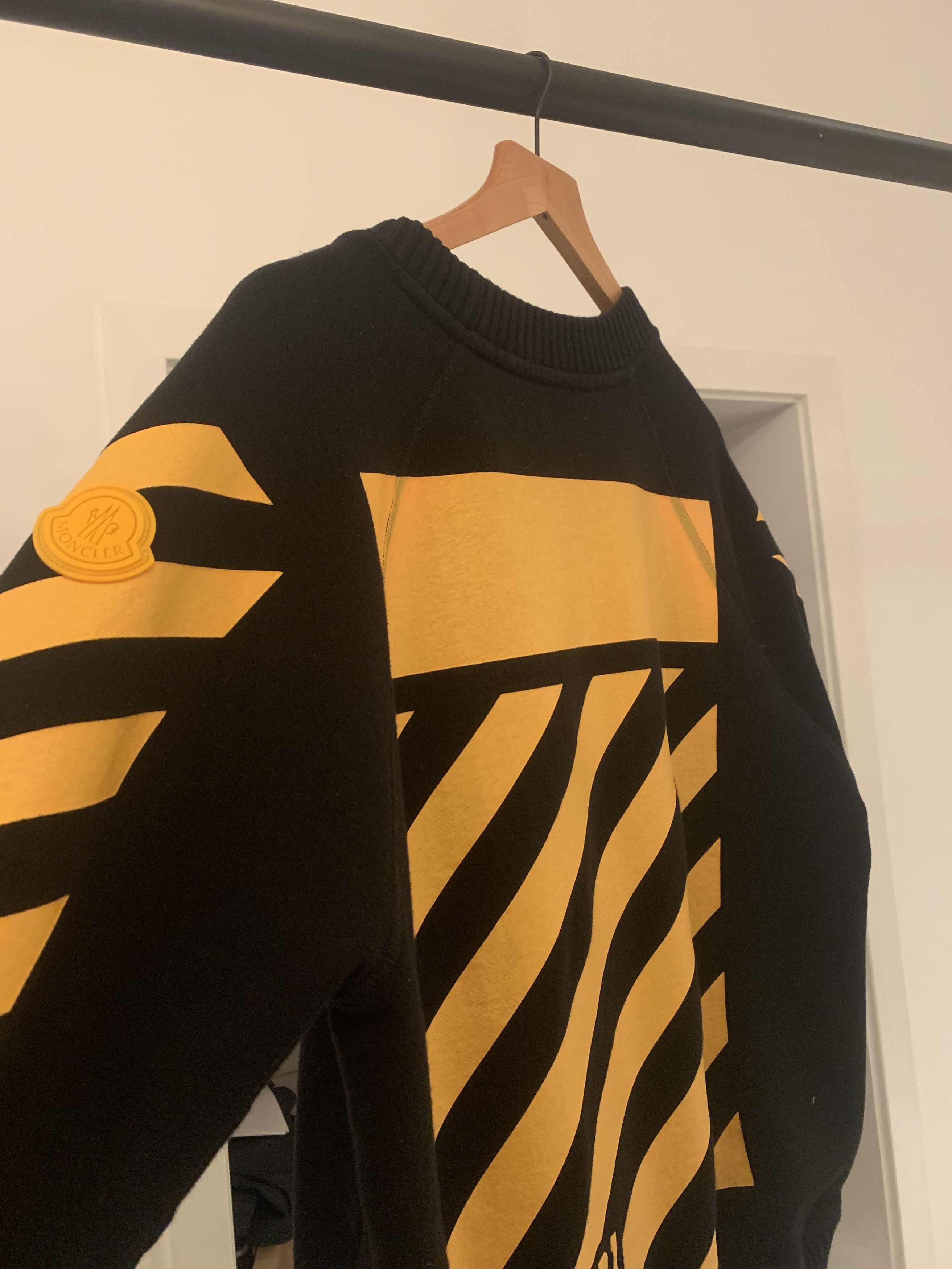 Moncler Off White x Moncler (Maglia Girocollo Round Neck Jumper) | Grailed