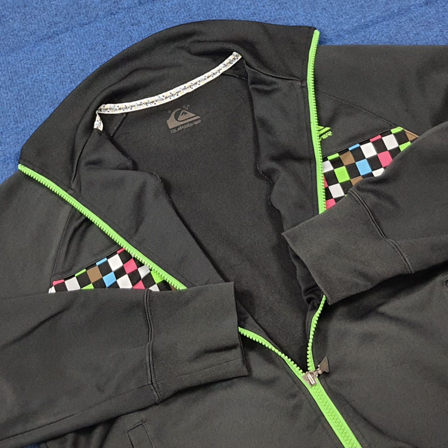 Quiksilver Vintage Quiksilver Track Jacket Zip Retro Surf C288N20 Size US S / EU 44-46 / 1 - 6 Thumbnail