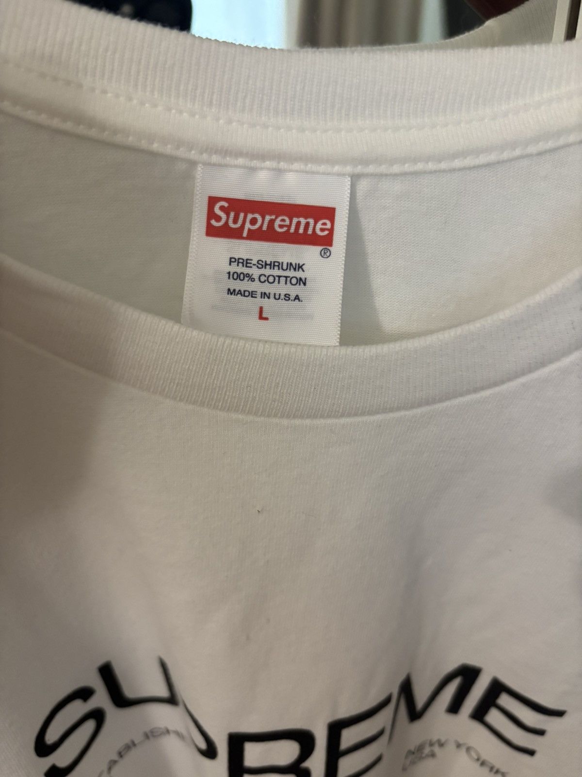 Supreme Supreme Established Tee Size US L / EU 52-54 / 3 - 2 Thumbnail