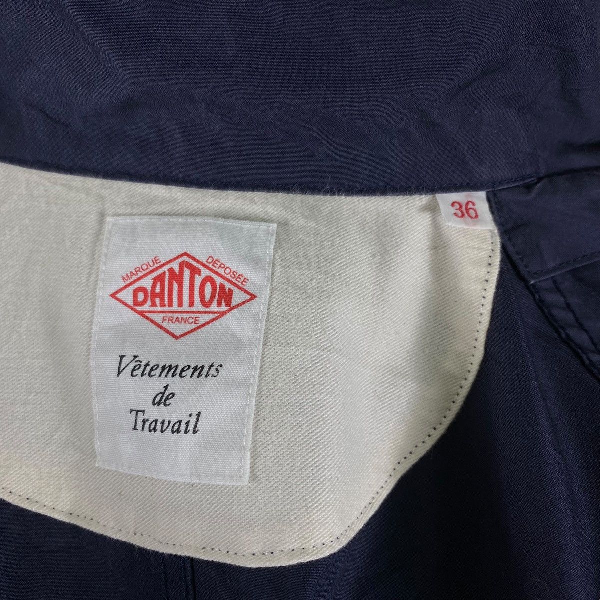 Danton Danton Vetements De Travail French Jacket Size XS / US 0-2 / IT 36-38 - 8 Thumbnail