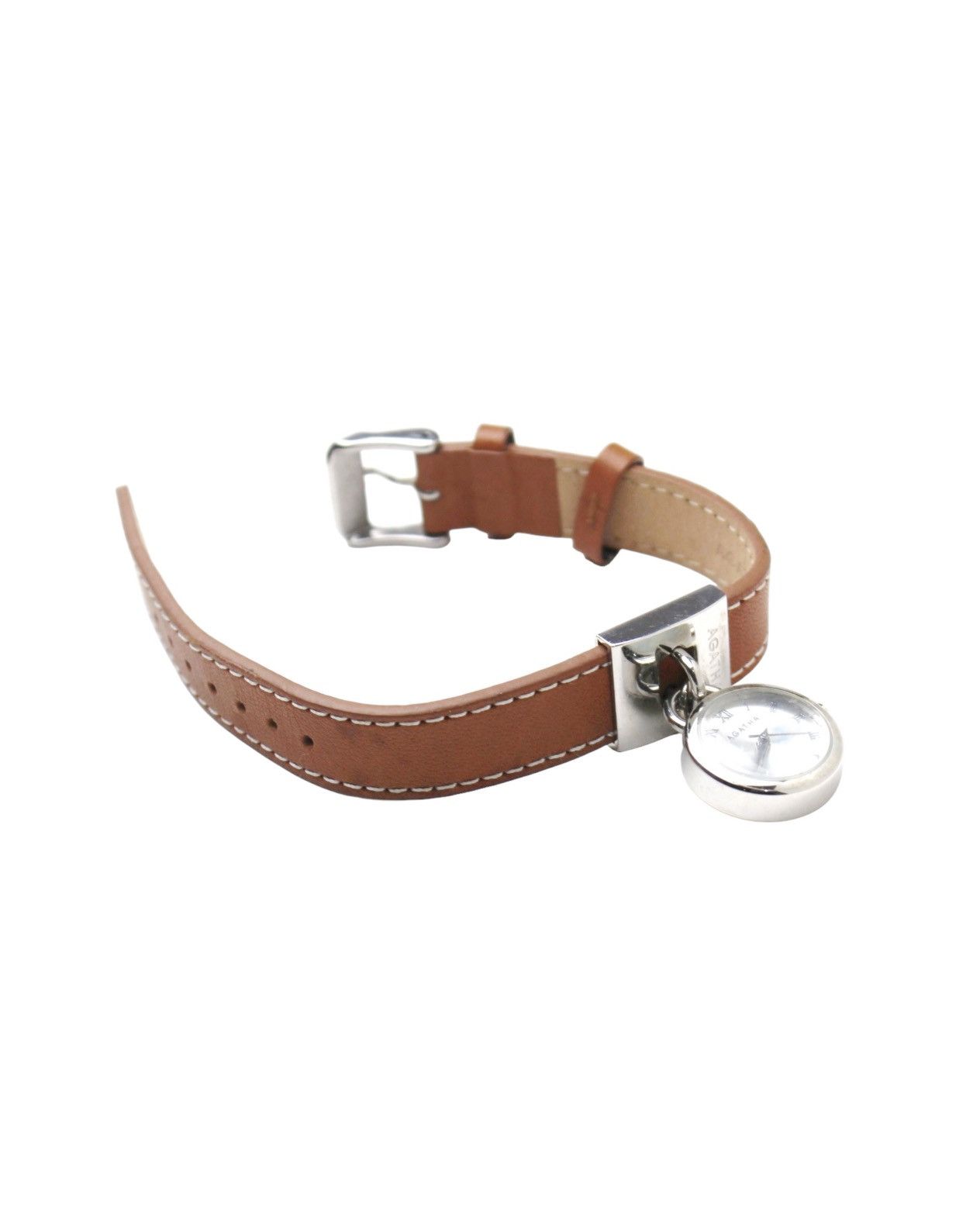 Vintage SS2025 AGATHA PARIS CHARM LEATHER WATCH Size ONE SIZE - 7 Thumbnail