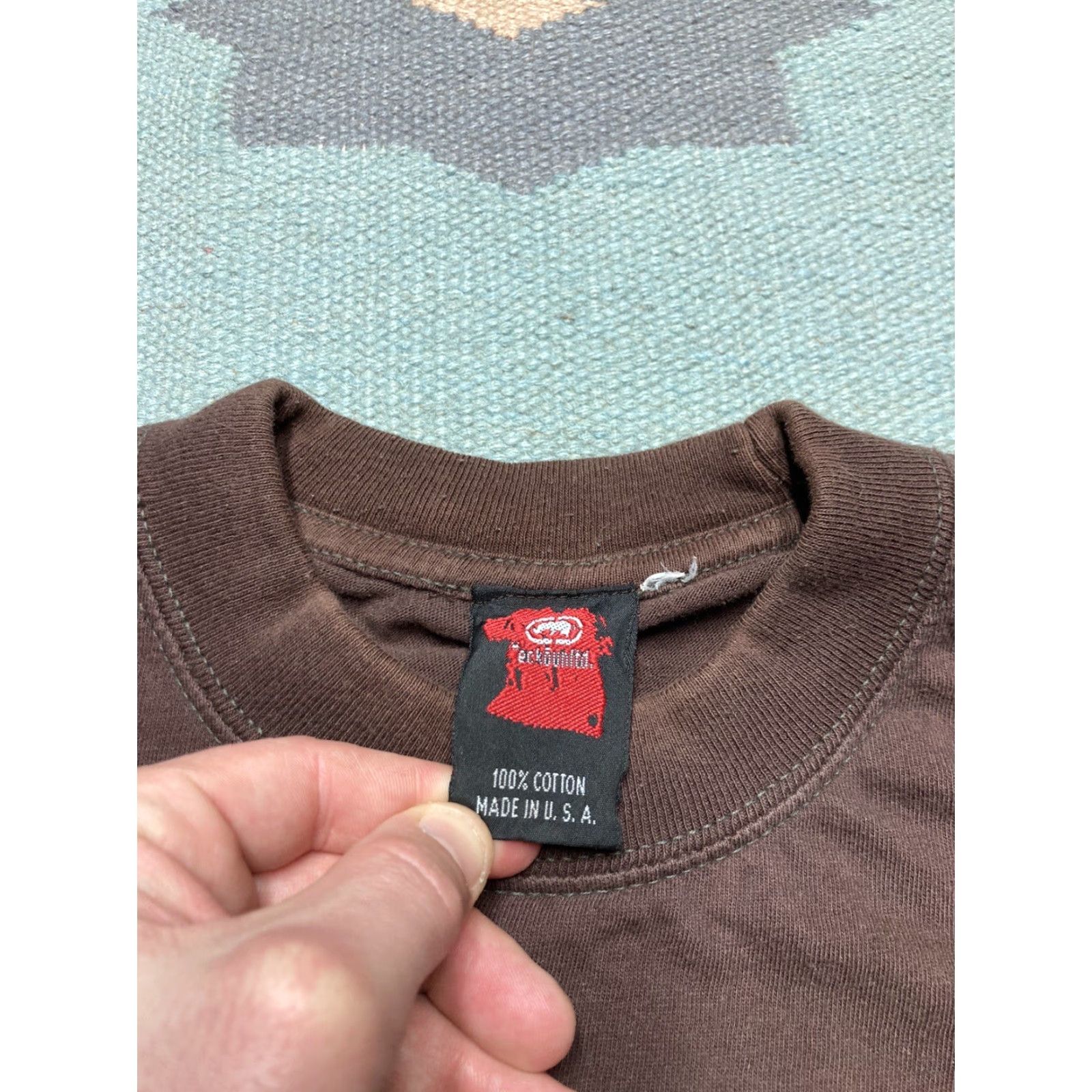Ecko Unltd. VINTAGE Ecko Unltd Long Sleeve T-Shirt Hip Hop Graffiti Grunge XXL Men Brown T-Shirt Size US XXL / EU 58 / 5 - 6 Thumbnail
