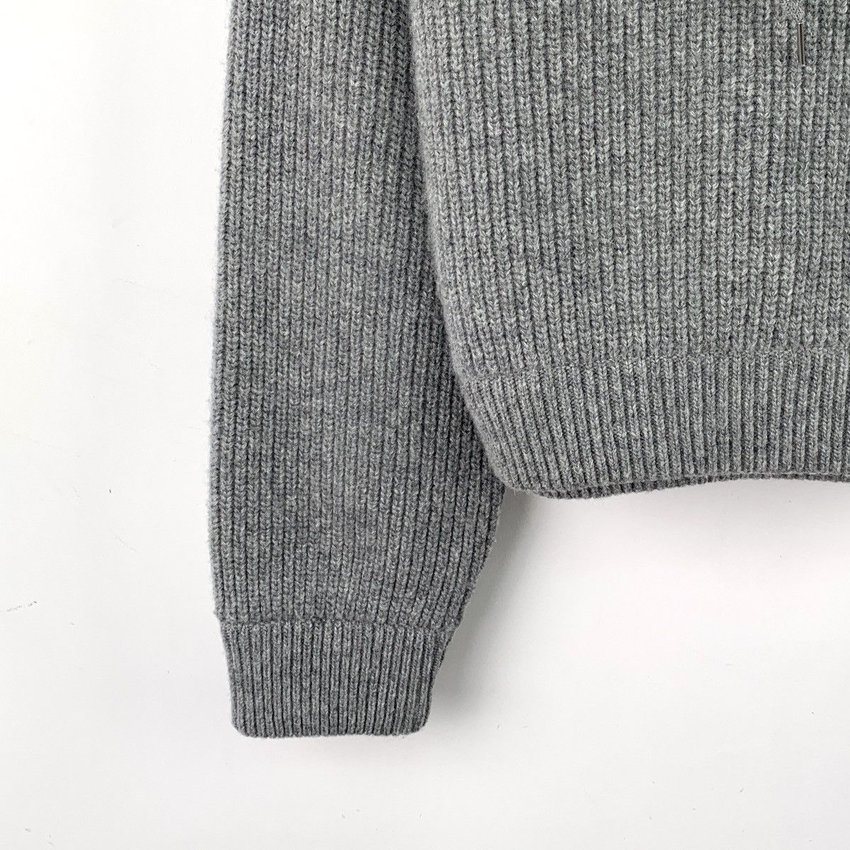 Celine Celine Logo Letter Wool Hooded Long Sleeve Knitwear K26WX Size M / US 6-8 / IT 42-44 - 5 Thumbnail