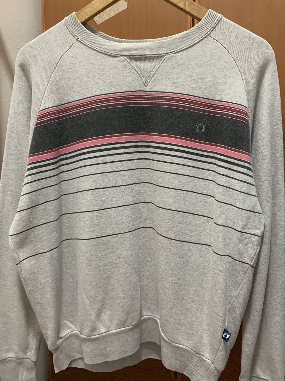 Hang Ten Vintage Hang Ten Stripe Sweatshirt Medium Size US M / EU 48-50 / 2 - 7 Thumbnail