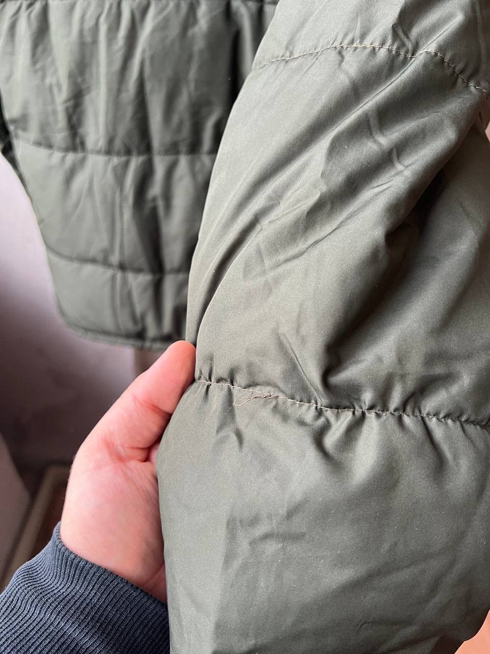 Barbour BARBOUR STEVENSON QUILT CLASSIC CASUAL OLIVE JACKET SZ M MEN Size US M / EU 48-50 / 2 - 18 Thumbnail