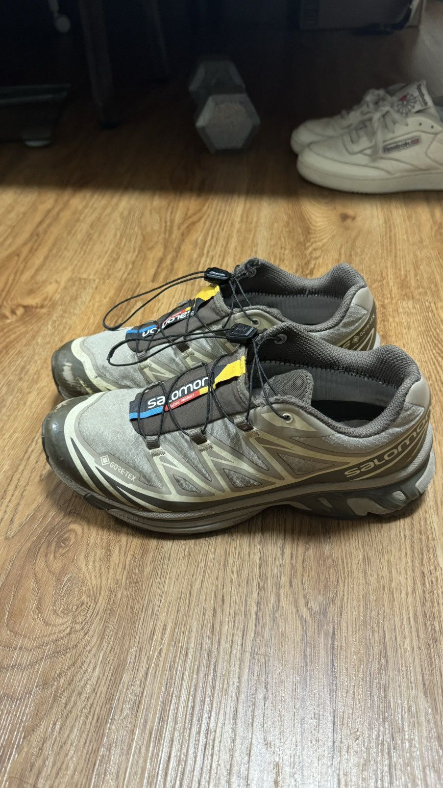 Goretex × Salomon Salomon XT-6 Gore-Tex Vintage Khaki Size US 7 / EU 40 - 8 Thumbnail