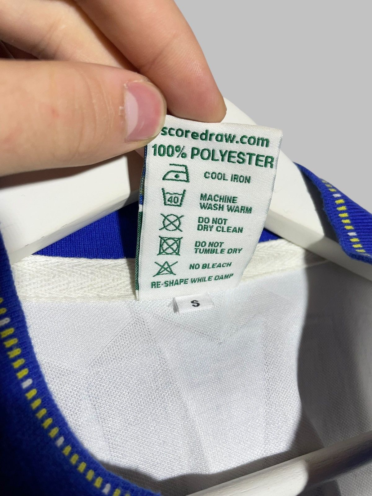 Vintage #11 Speed Leeds United 1991/92 Home Vintage Football Shirt Size US S / EU 44-46 / 1 - 10 Thumbnail
