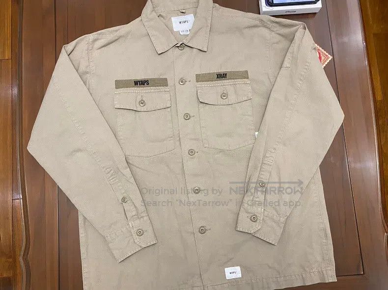 Wtaps Two pockets khaki jacket