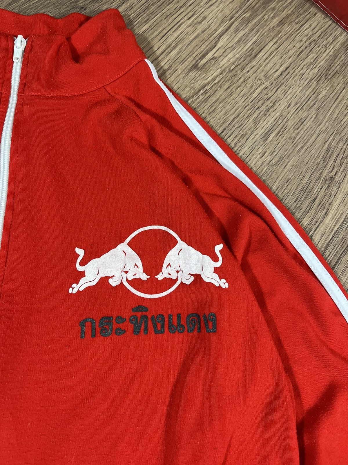 Red Bull Vintage Red Bull Zip Sweatshirt Size US L / EU 52-54 / 3 - 2 Thumbnail